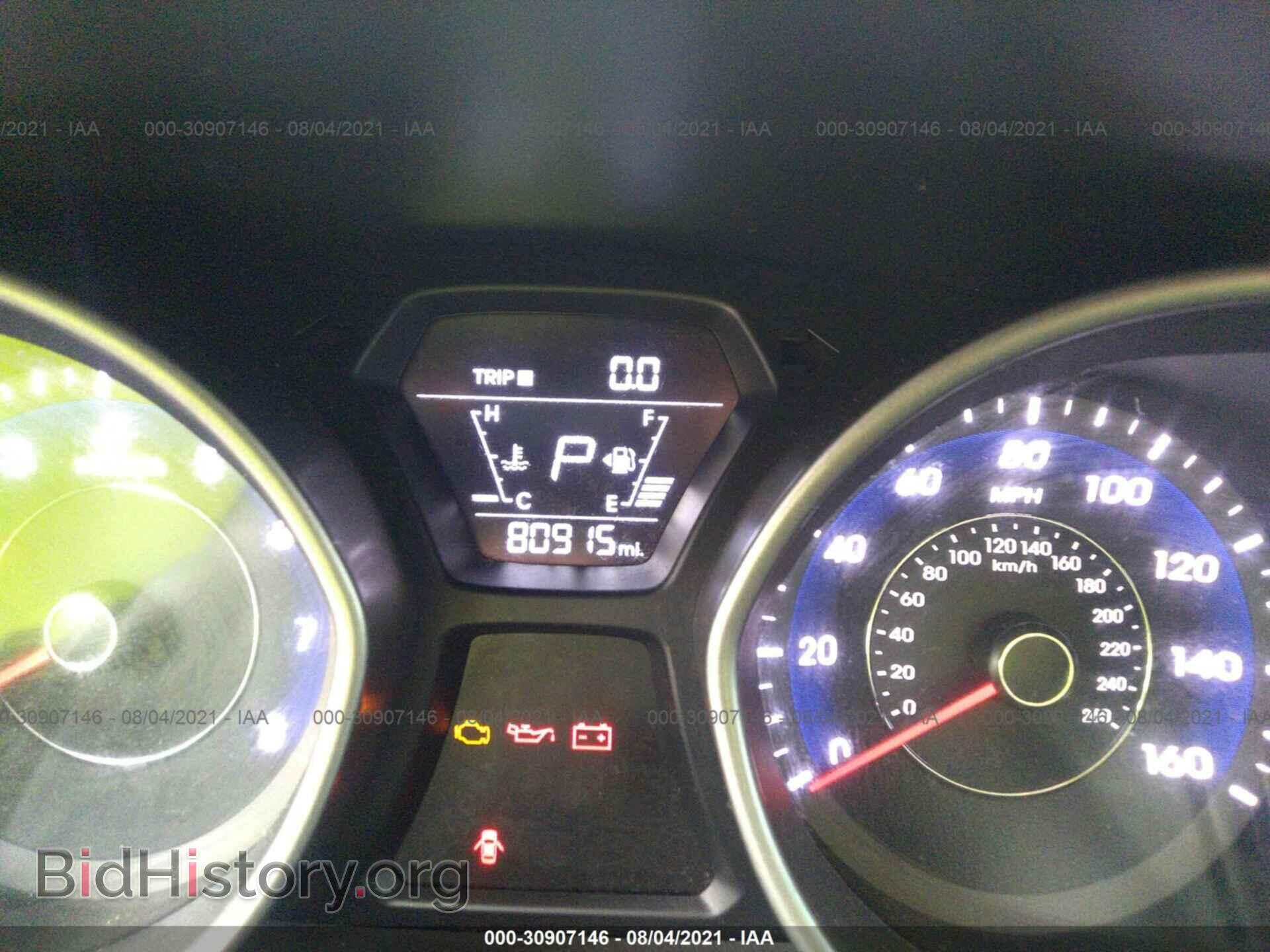 2014 HYUNDAI ELANTRA - VIN: 5NPDH4AEXEH508546 - Фото 7