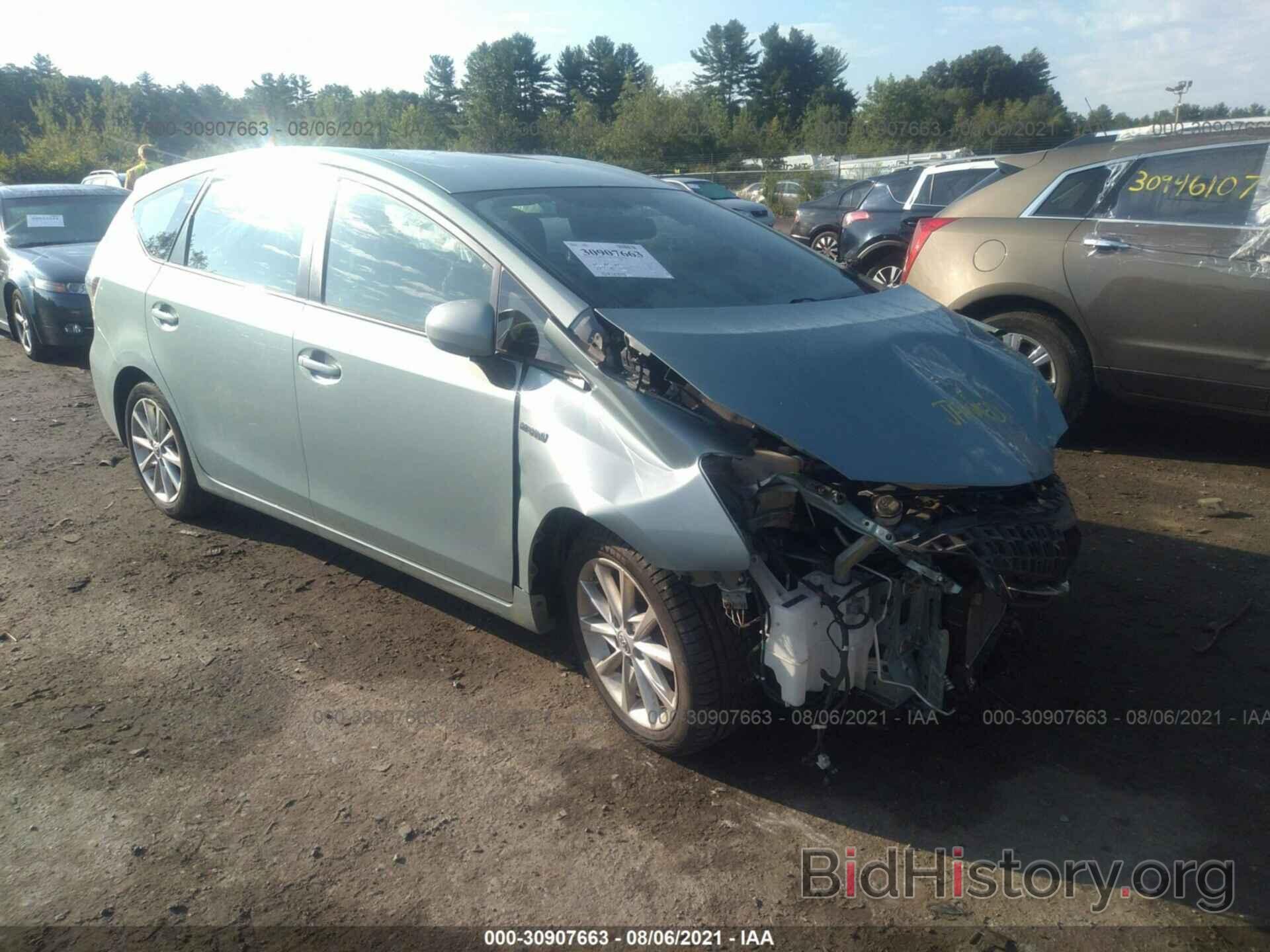 Photo JTDZN3EU5E3329045 - TOYOTA PRIUS V 2014