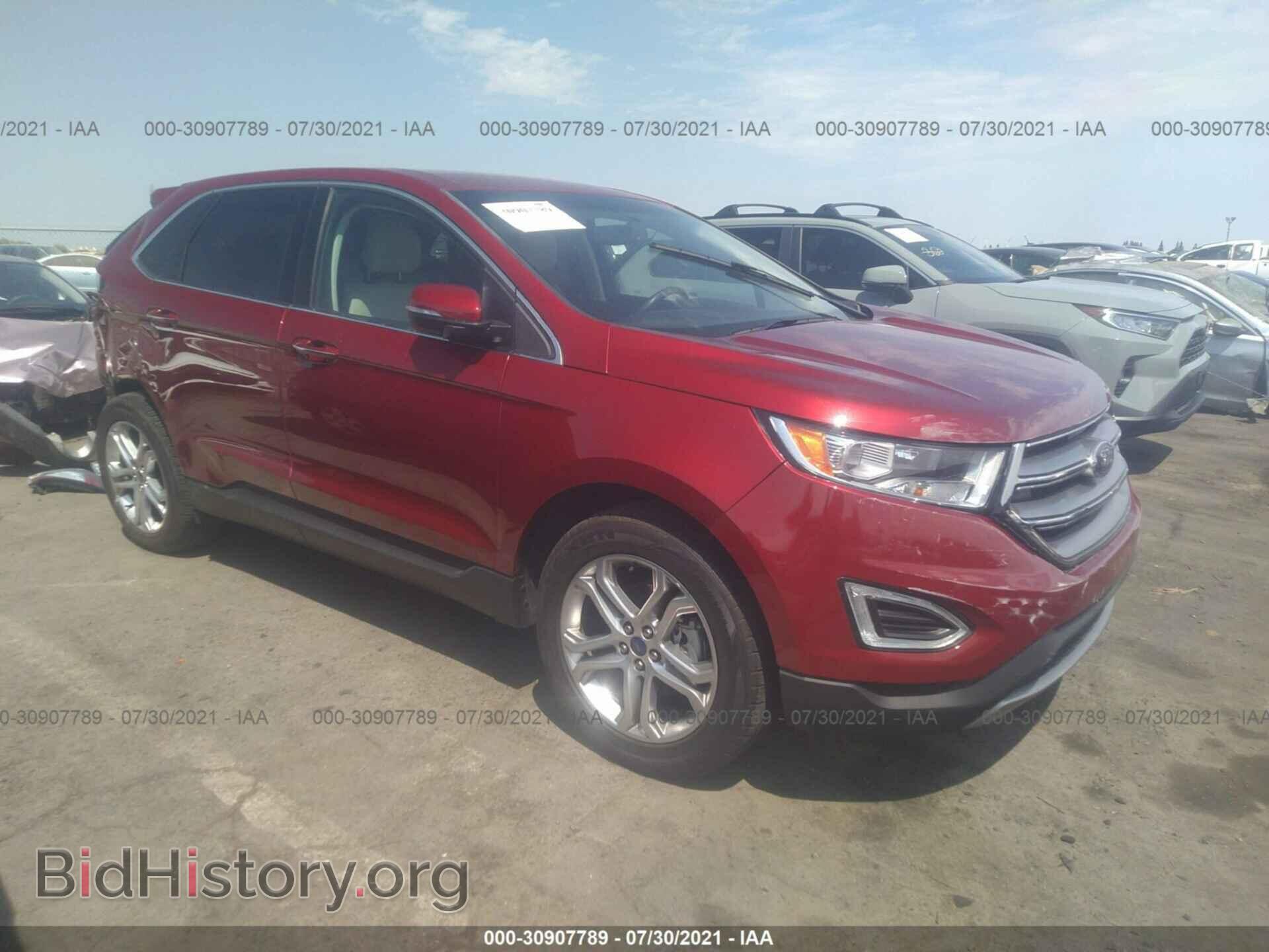 Фотография 2FMPK3K96HBB32076 - FORD EDGE 2017