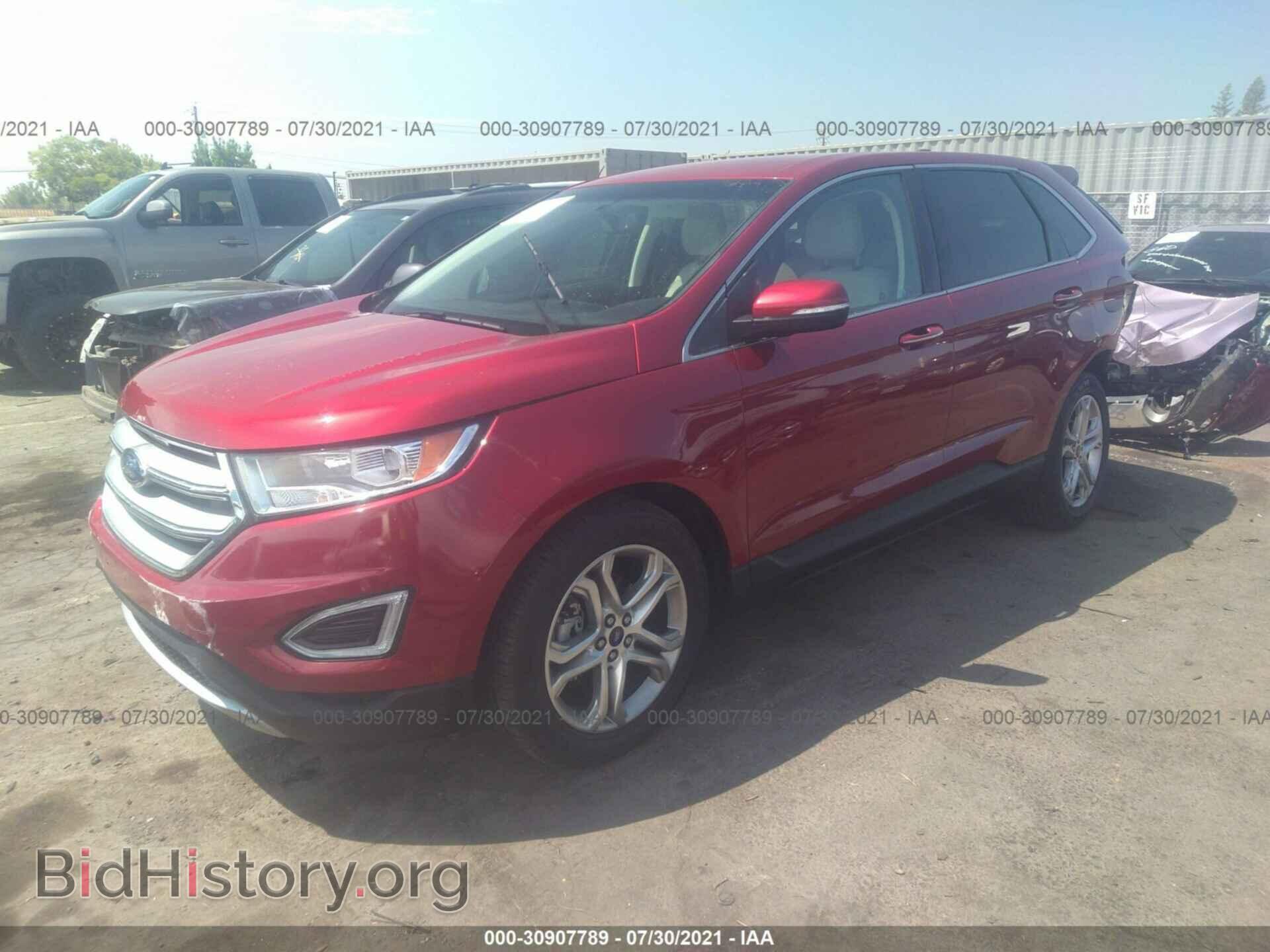 2017 FORD EDGE - VIN: 2FMPK3K96HBB32076 - Фото 2