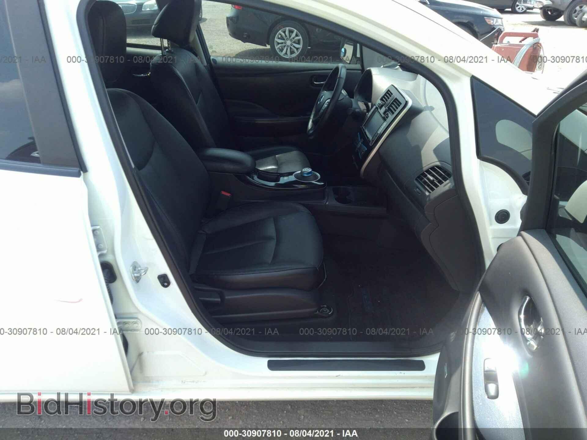 2015 NISSAN LEAF - VIN: 1N4AZ0CP2FC324762 - Фото 5