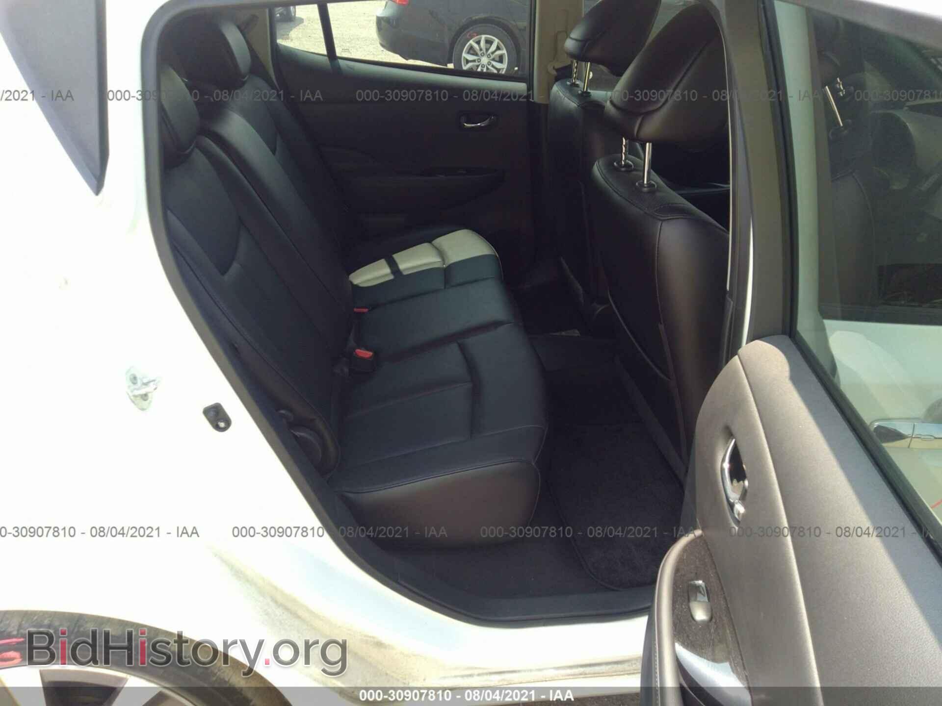 2015 NISSAN LEAF - VIN: 1N4AZ0CP2FC324762 - Фото 8