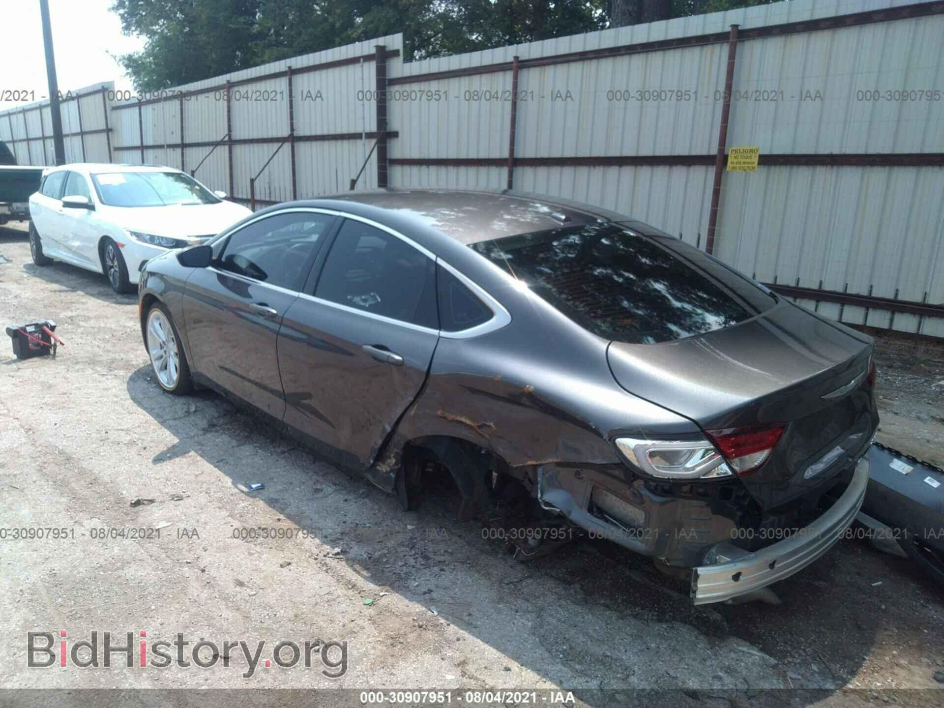 2015 CHRYSLER 200 - VIN: 1C3CCCAB7FN554223 - Фото 3