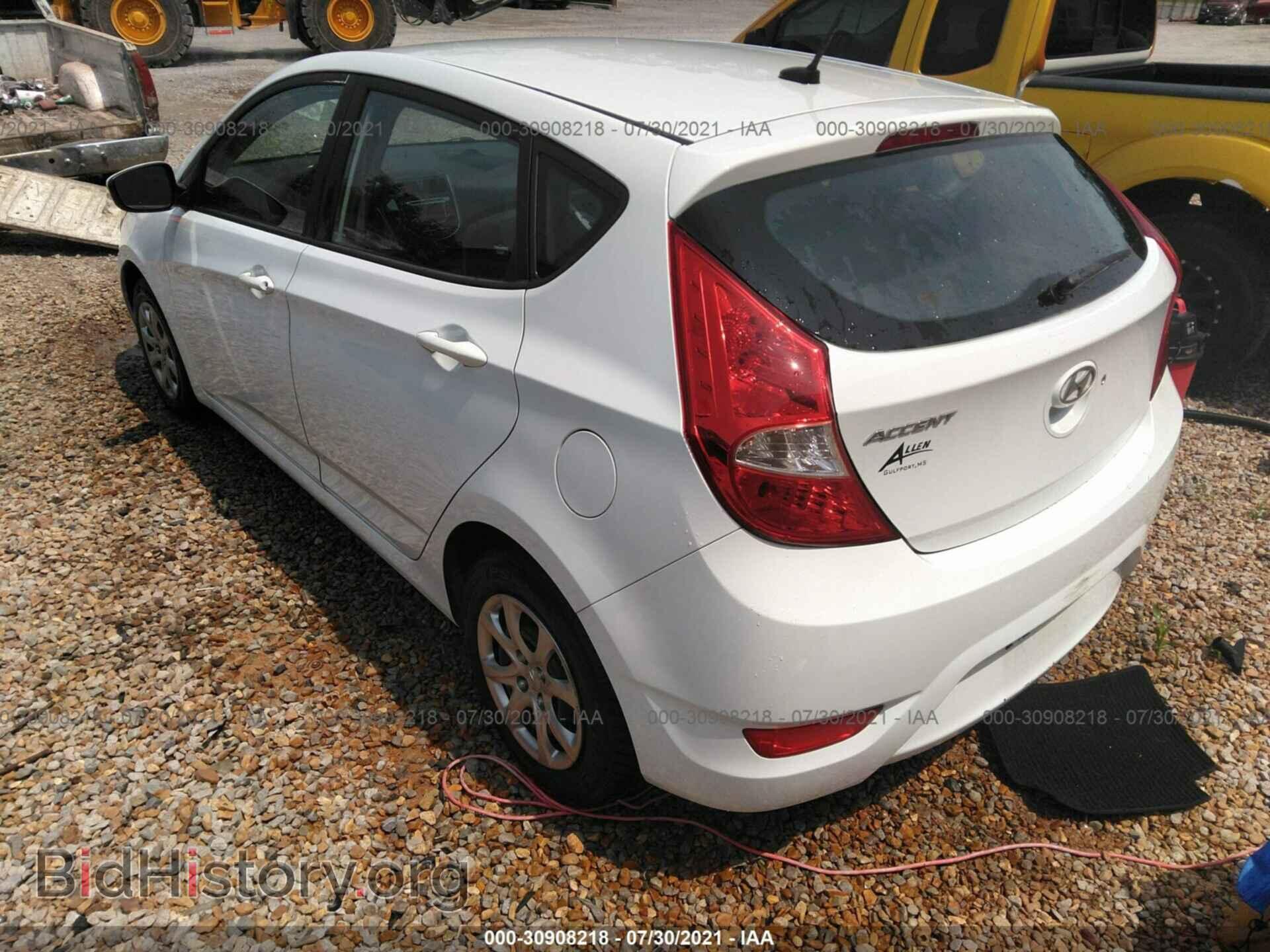 2013 HYUNDAI ACCENT - VIN: KMHCT5AE7DU116026 - Фото 3