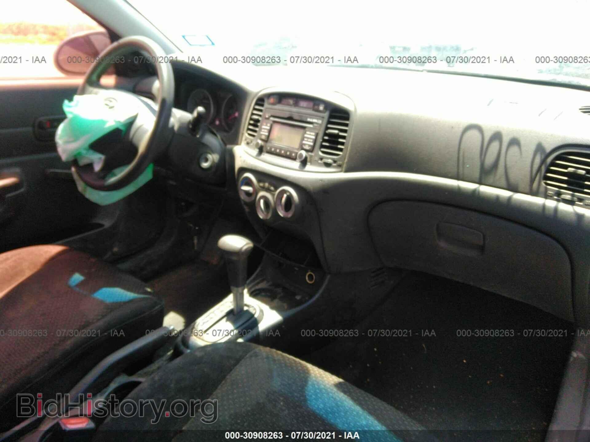 2008 HYUNDAI ACCENT - VIN: KMHCM36C48U100333 - Фото 5