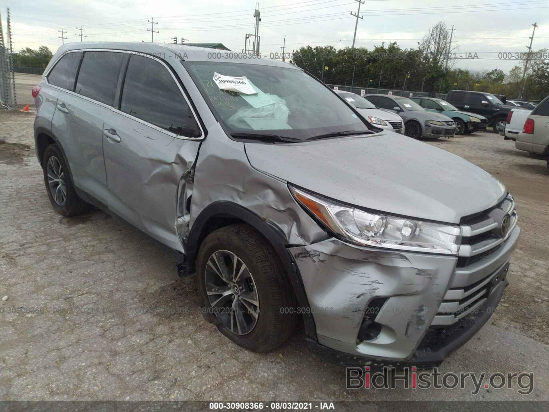 Фотография 5TDZARFH3KS058593 - TOYOTA HIGHLANDER 2019