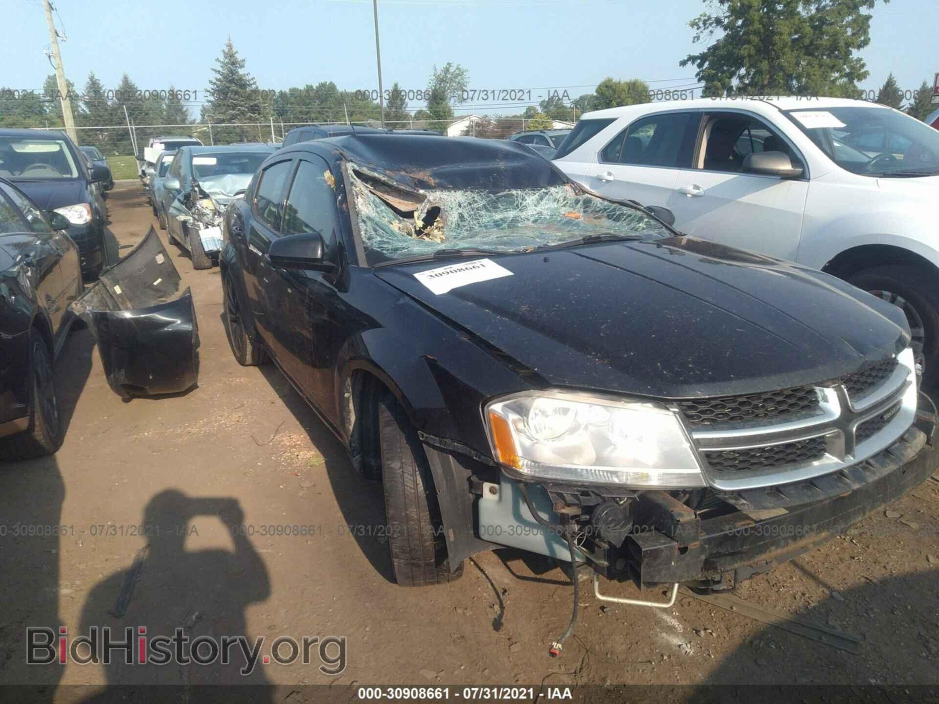 Photo 1B3BD2FB8BN543668 - DODGE AVENGER 2011