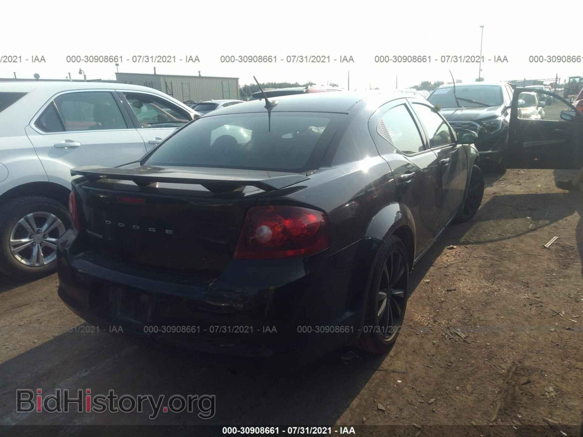 2011 DODGE AVENGER - VIN: 1B3BD2FB8BN543668 - Фото 4