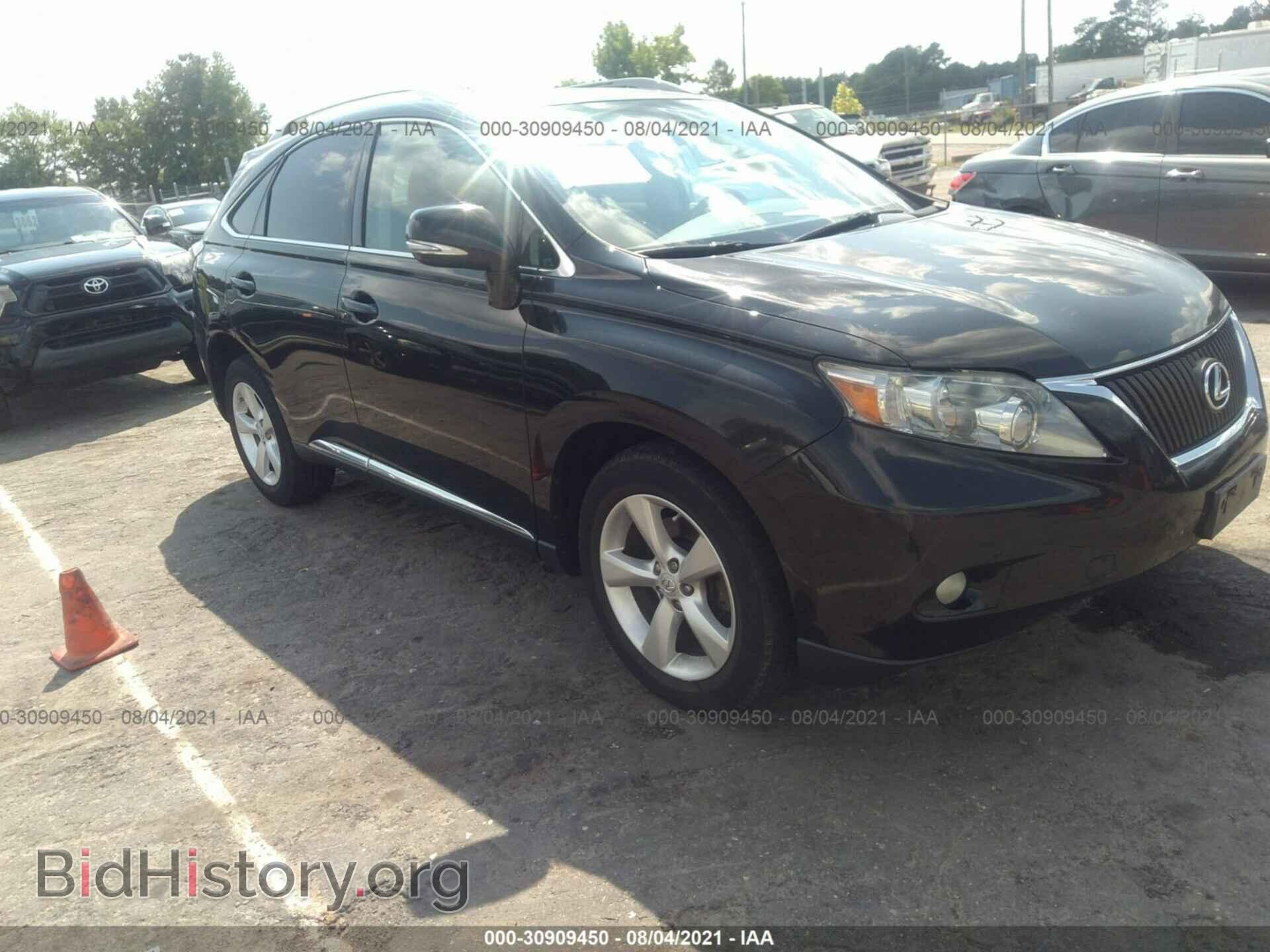Фотография 2T2BK1BA4AC022732 - LEXUS RX 350 2010