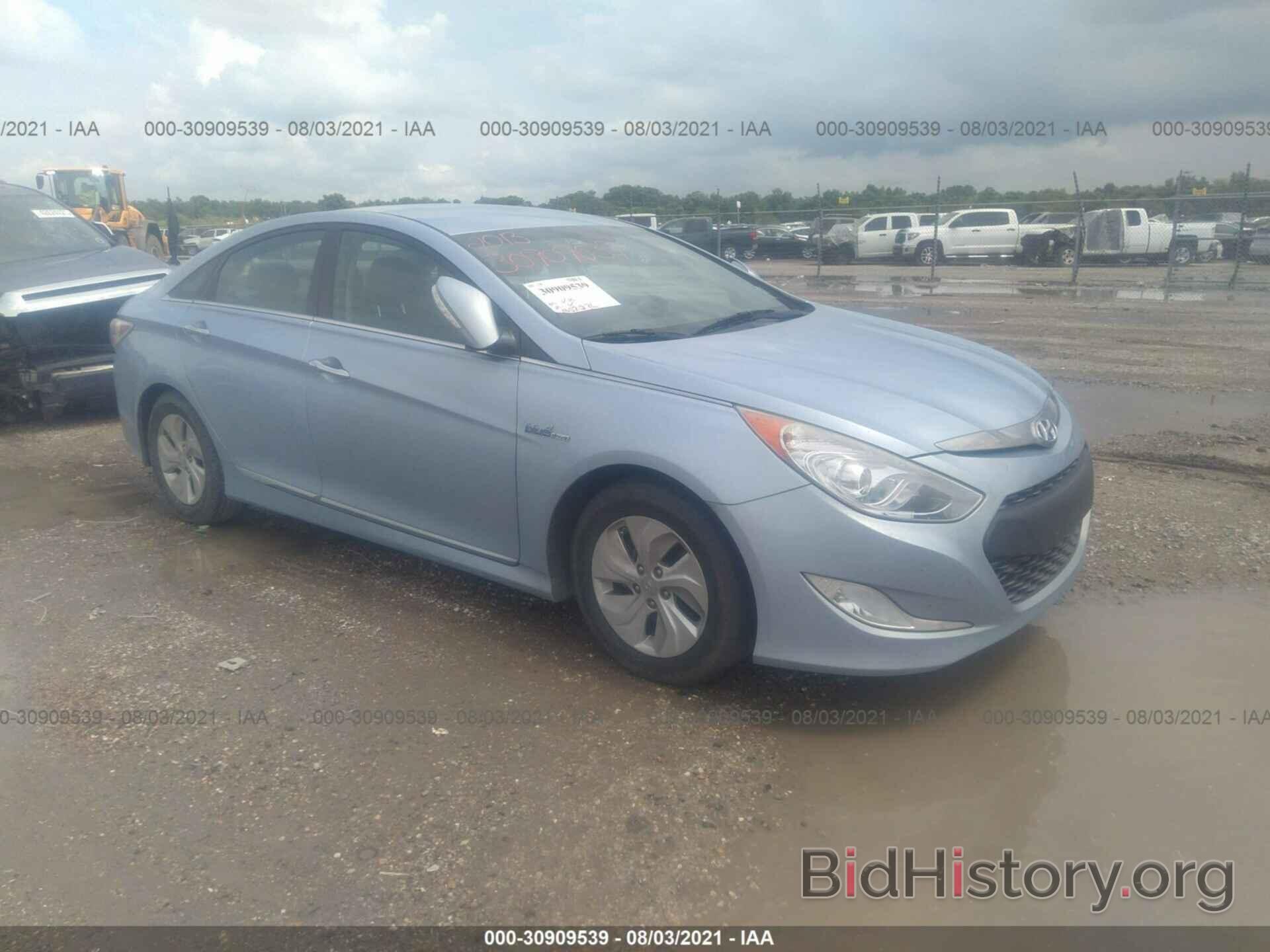 Photo KMHEC4A47DA067289 - HYUNDAI SONATA HYBRID 2013