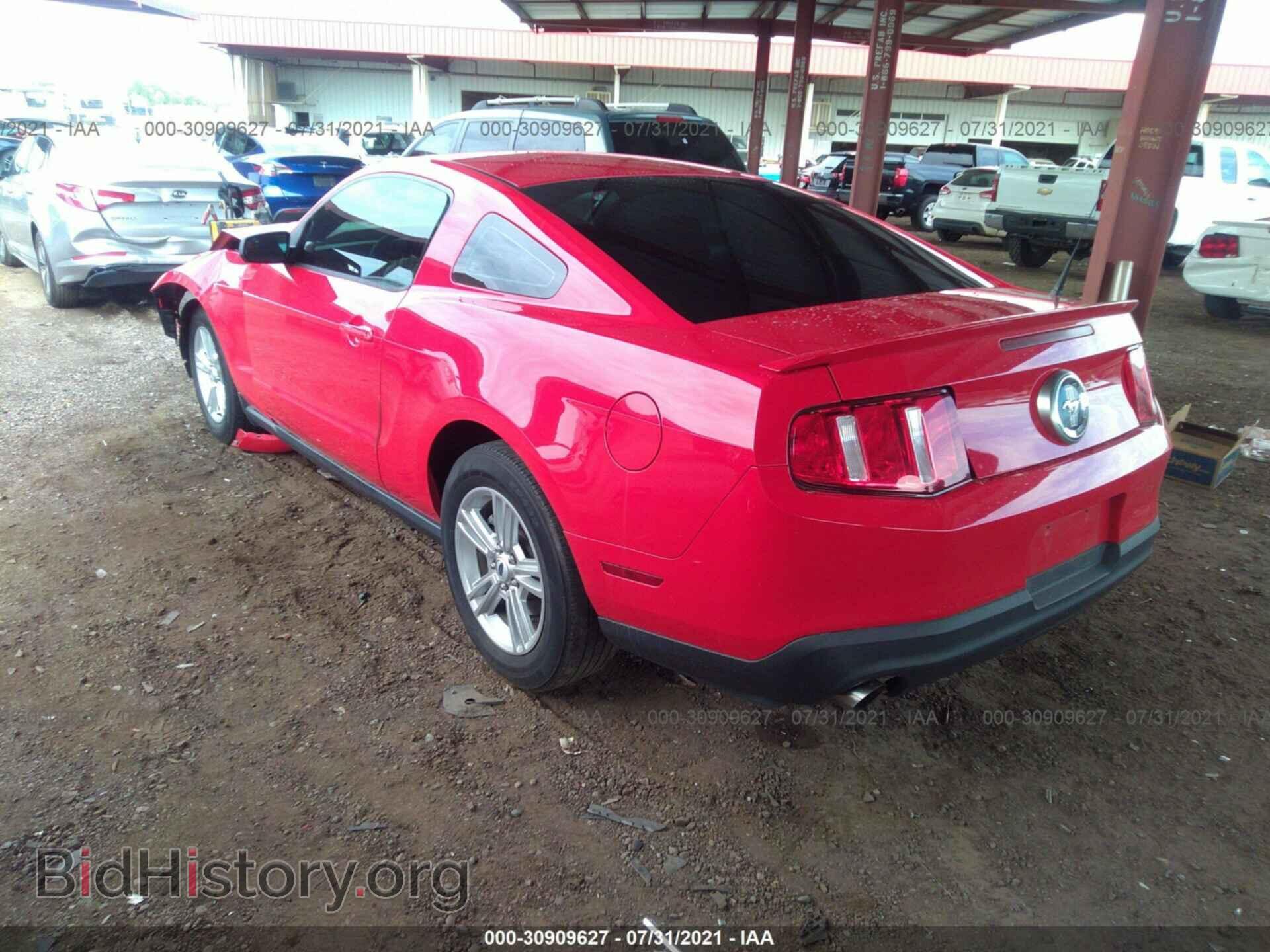 2012 FORD MUSTANG - VIN: 1ZVBP8AM4C5260782 - Фото 3