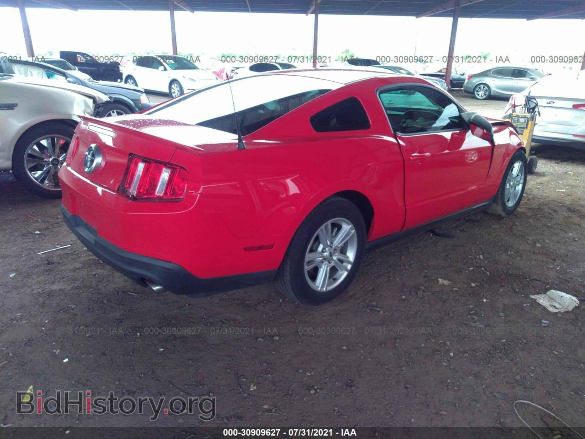 2012 FORD MUSTANG - VIN: 1ZVBP8AM4C5260782 - Фото 4