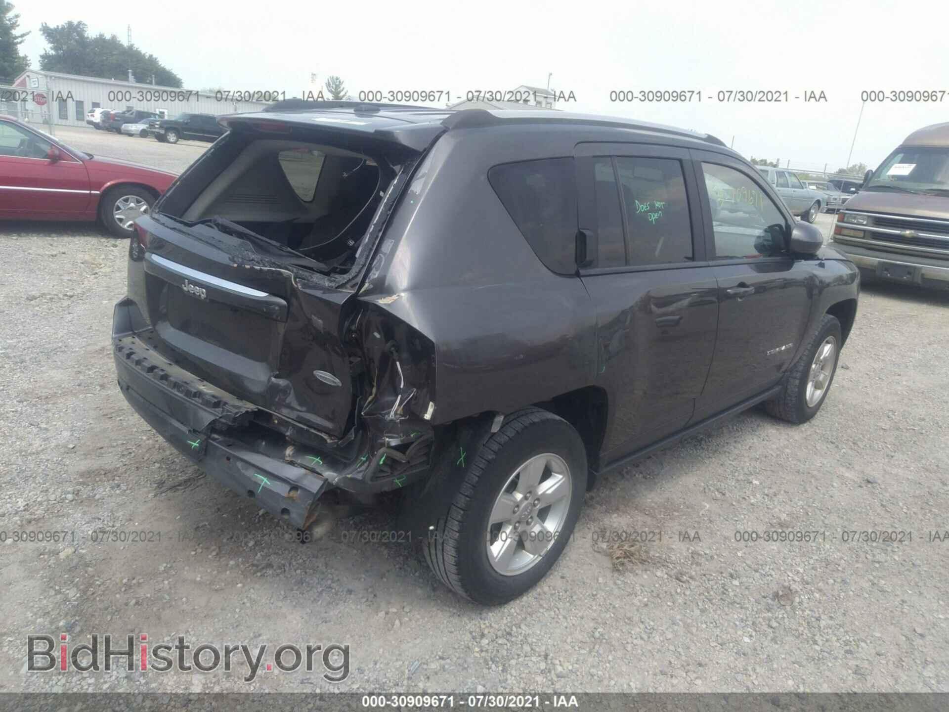 2017 JEEP COMPASS - VIN: 1C4NJCEA7HD206927 - Фото 4