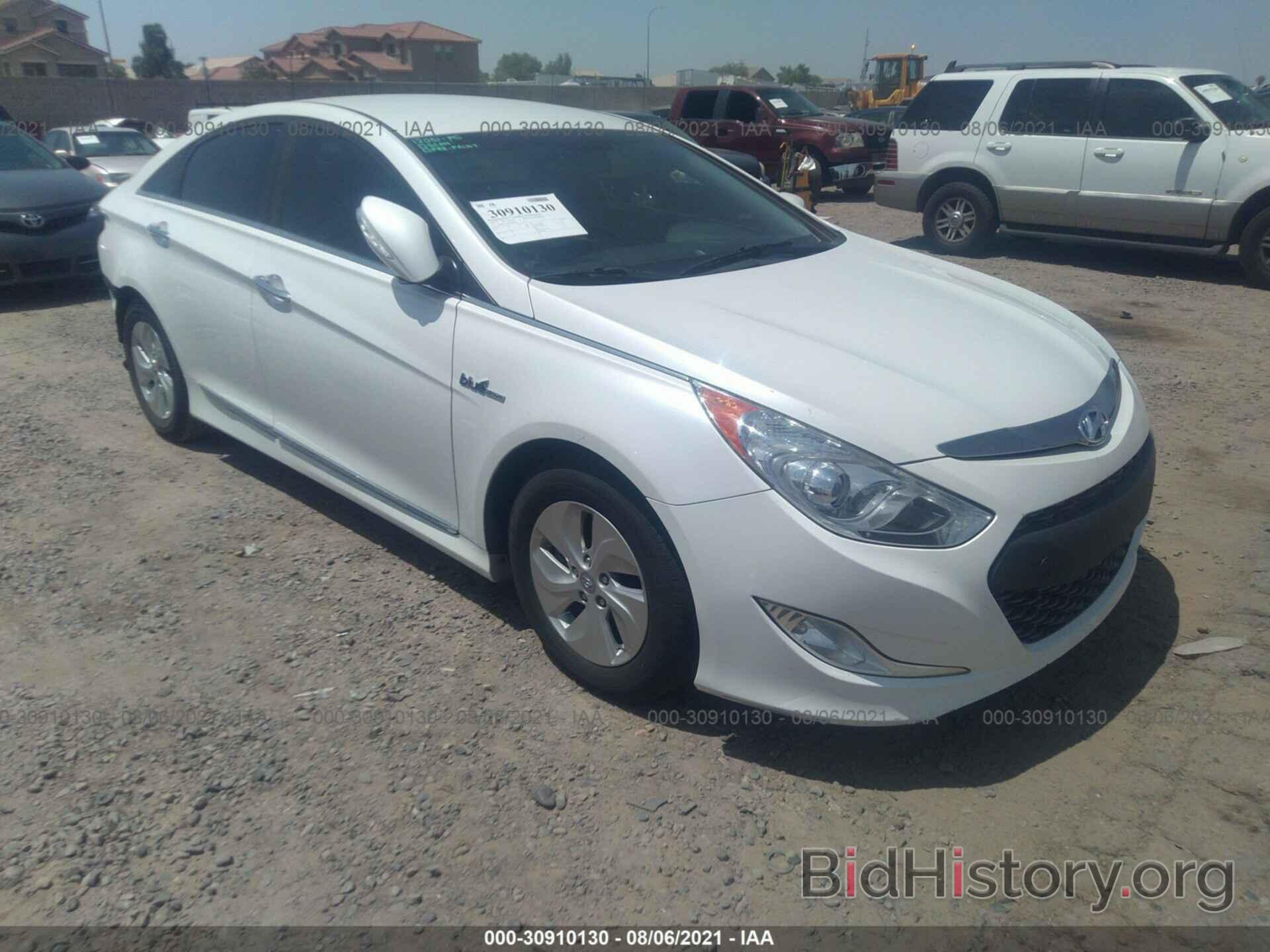 Photo KMHEC4A44DA082834 - HYUNDAI SONATA HYBRID 2013