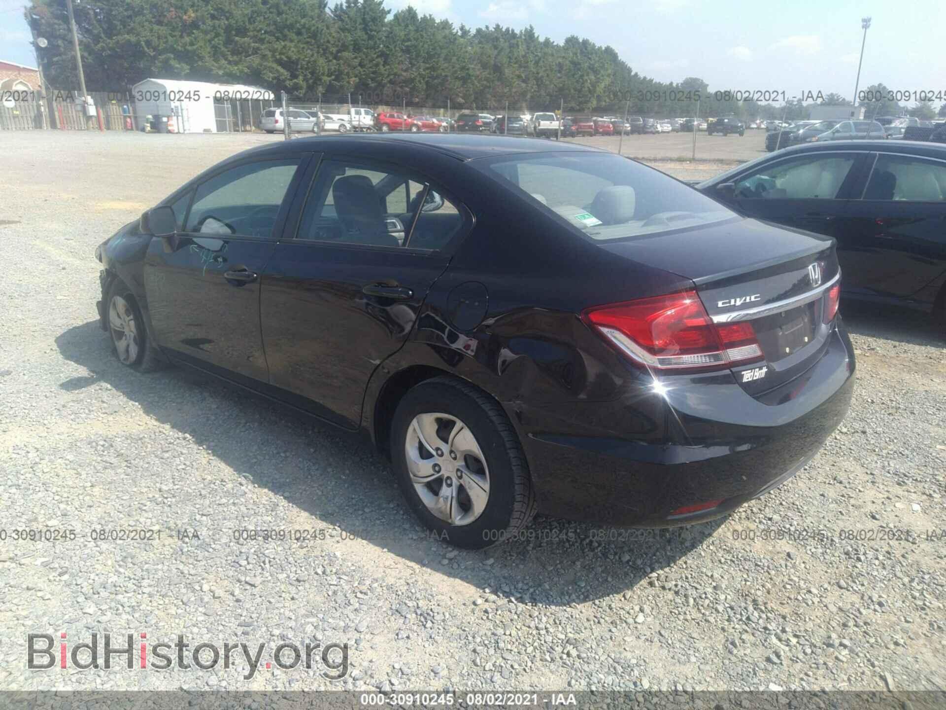 2013 HONDA CIVIC SDN - VIN: 2HGFB2F50DH572983 - Фото 3