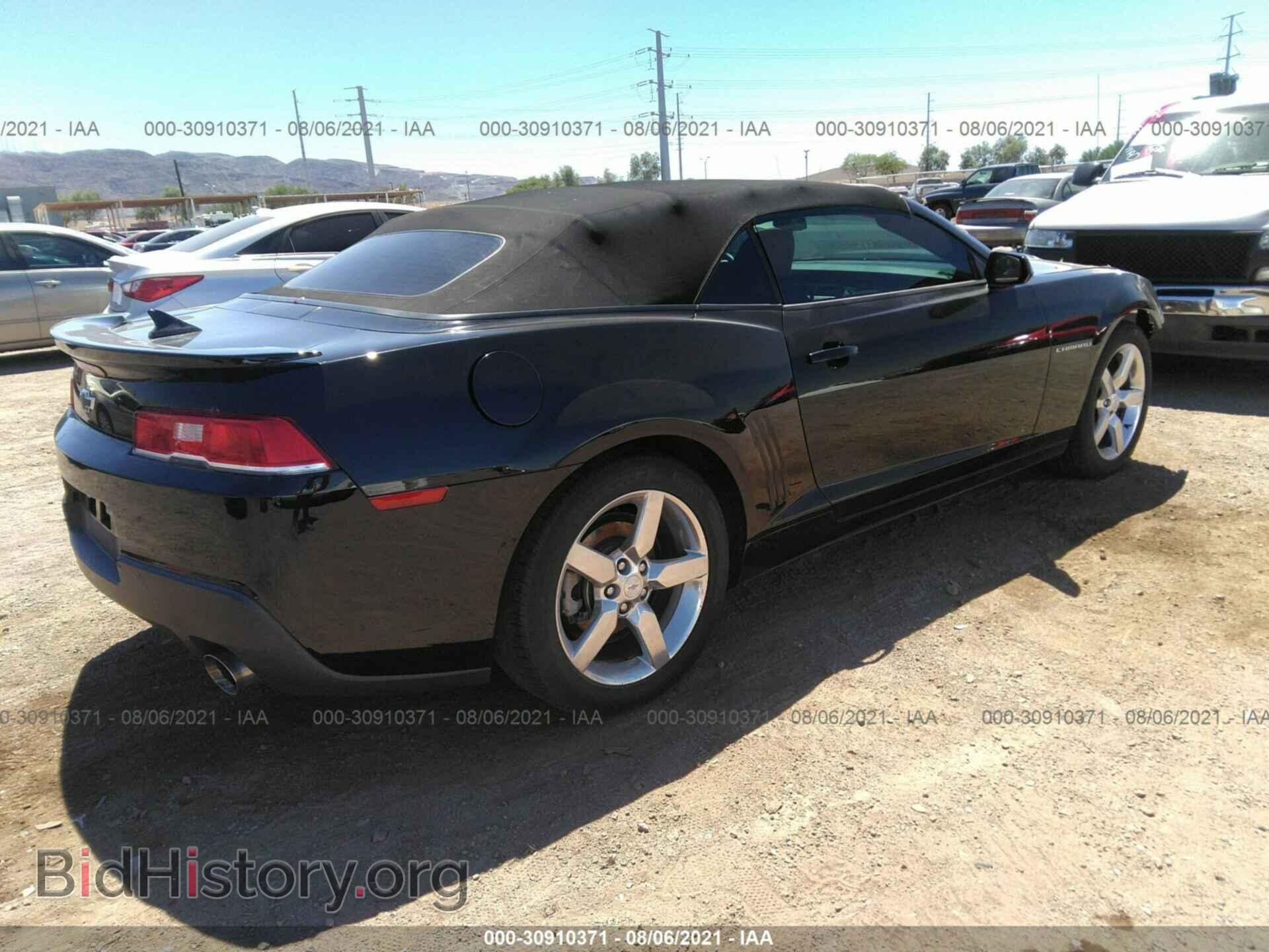 2015 CHEVROLET CAMARO - VIN: 2G1FD3D33F9217666 - Фото 4