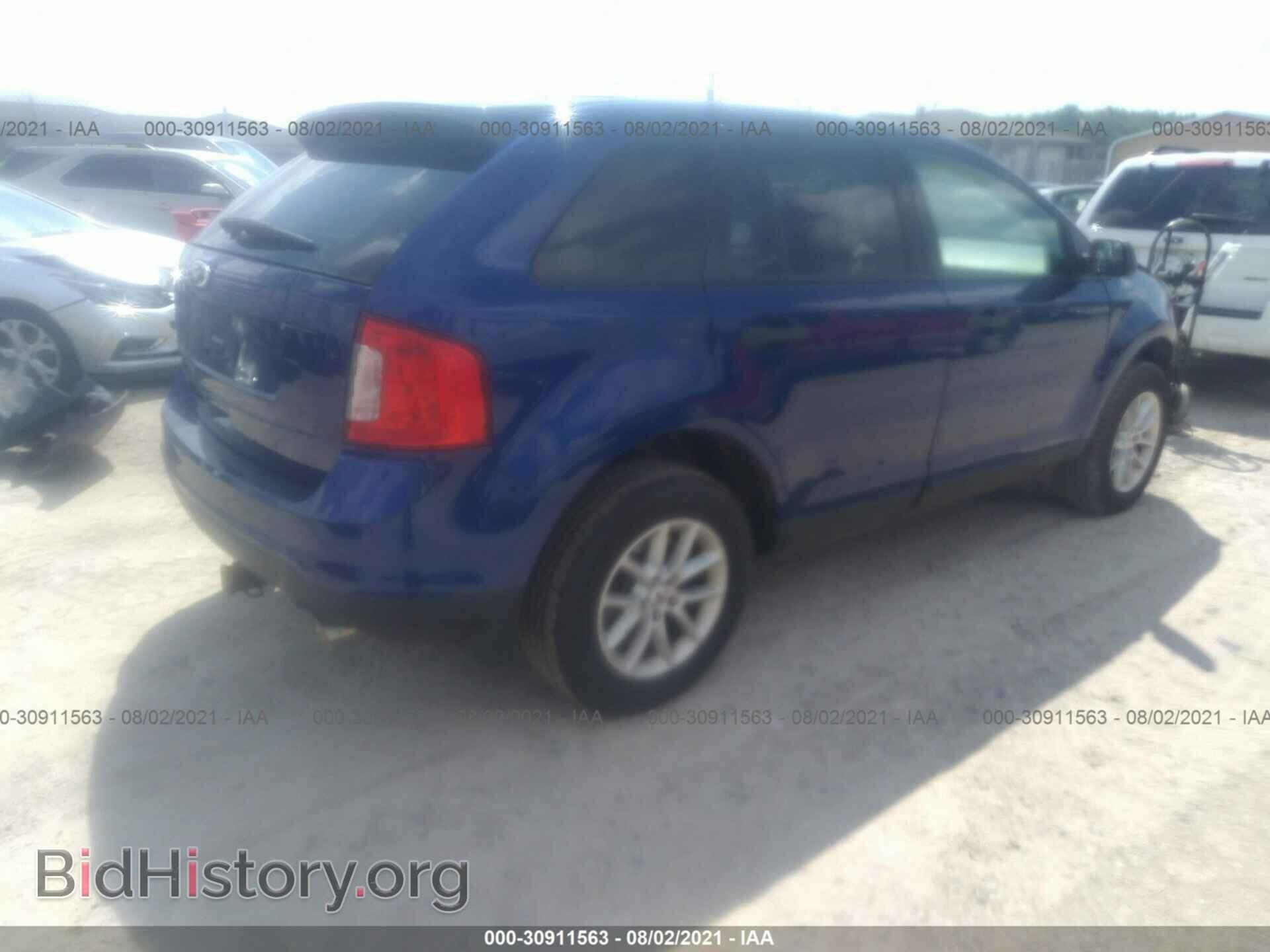 2013 FORD EDGE - VIN: 2FMDK3GC3DBB85917 - Фото 4