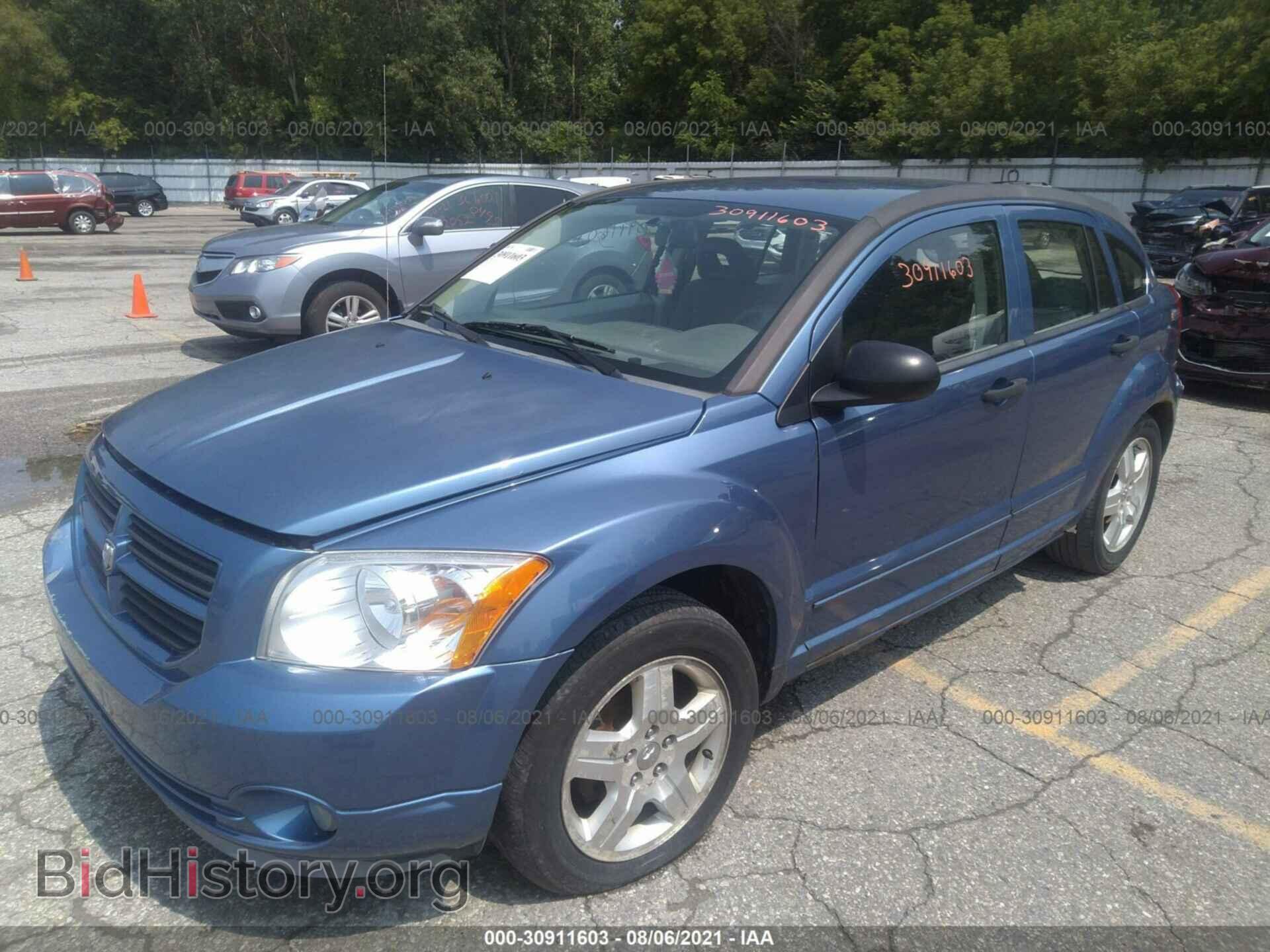 2007 DODGE CALIBER - VIN: 1B3HB48B17D172195 - Фото 2