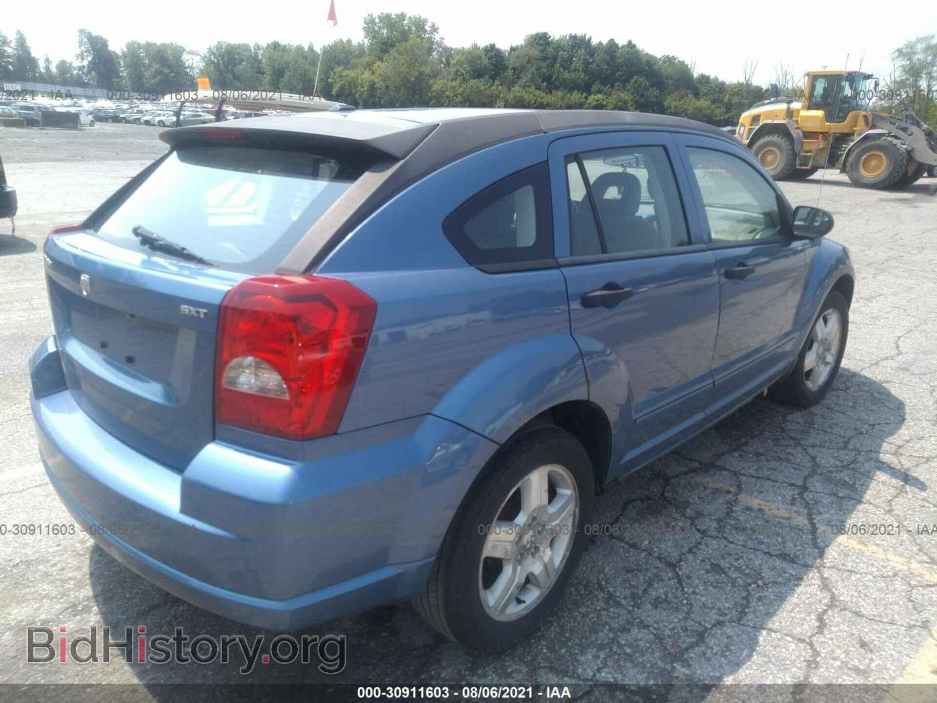 2007 DODGE CALIBER - VIN: 1B3HB48B17D172195 - Фото 4
