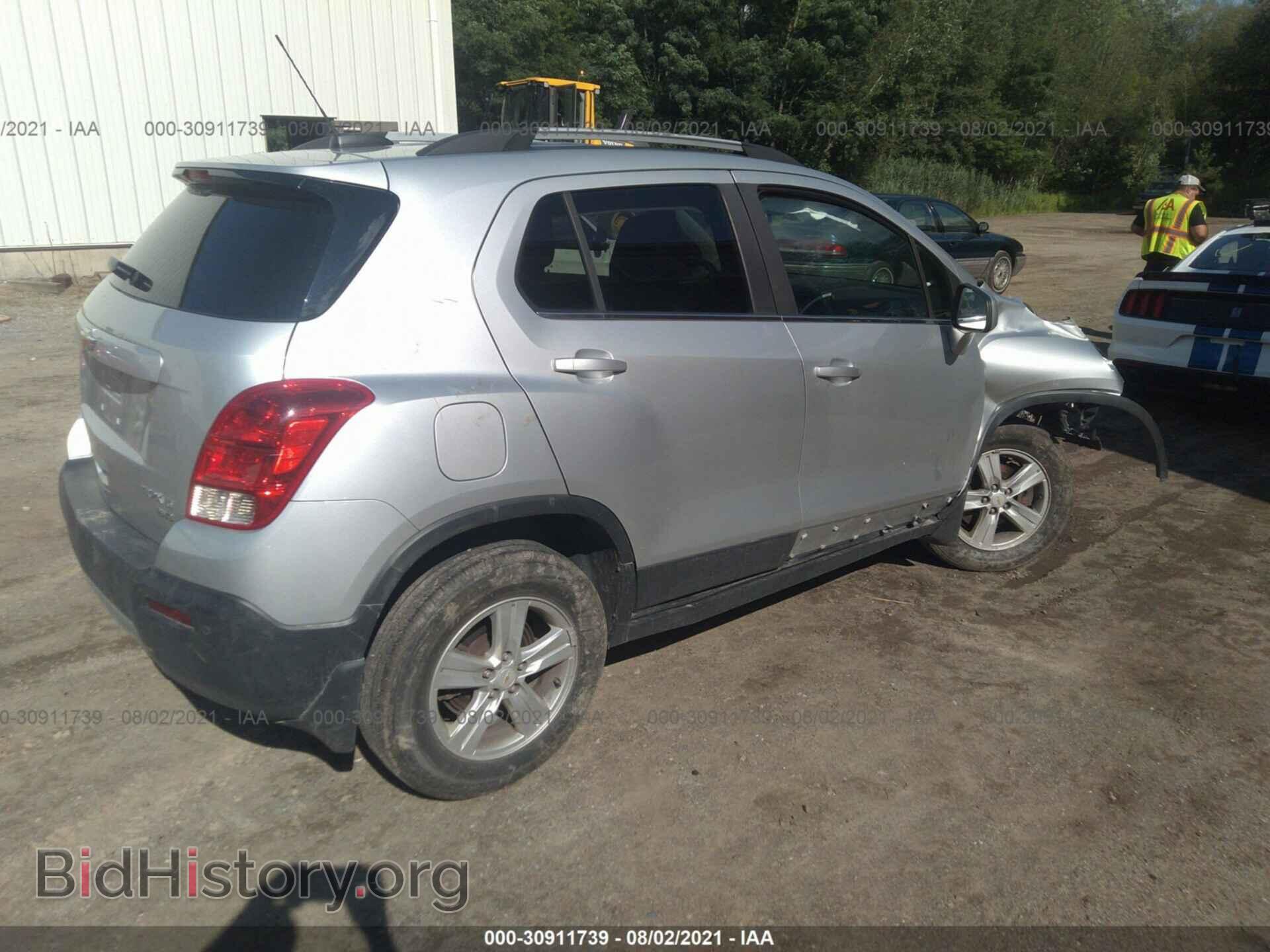 2016 CHEVROLET TRAX - VIN: KL7CJPSB5GB759935 - Фото 4