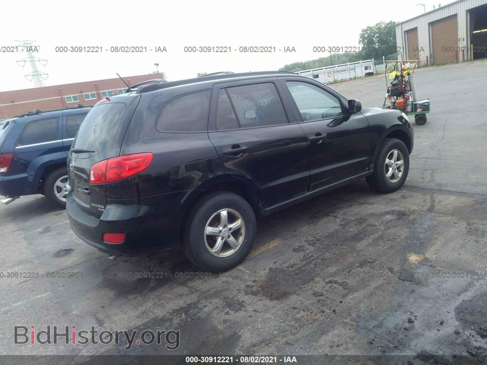 2008 HYUNDAI SANTA FE - VIN: 5NMSG73D88H194977 - Фото 4