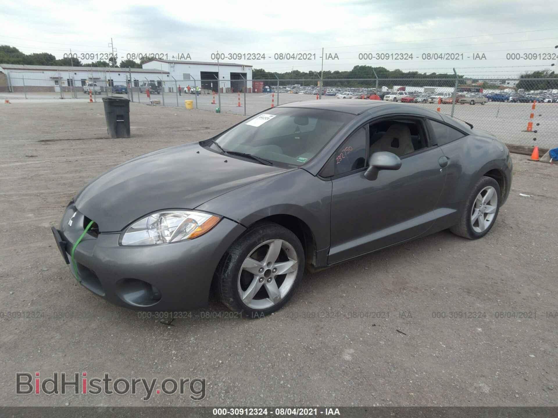 2006 MITSUBISHI ECLIPSE - VIN: 4A3AK24F76E041310 - Фото 2