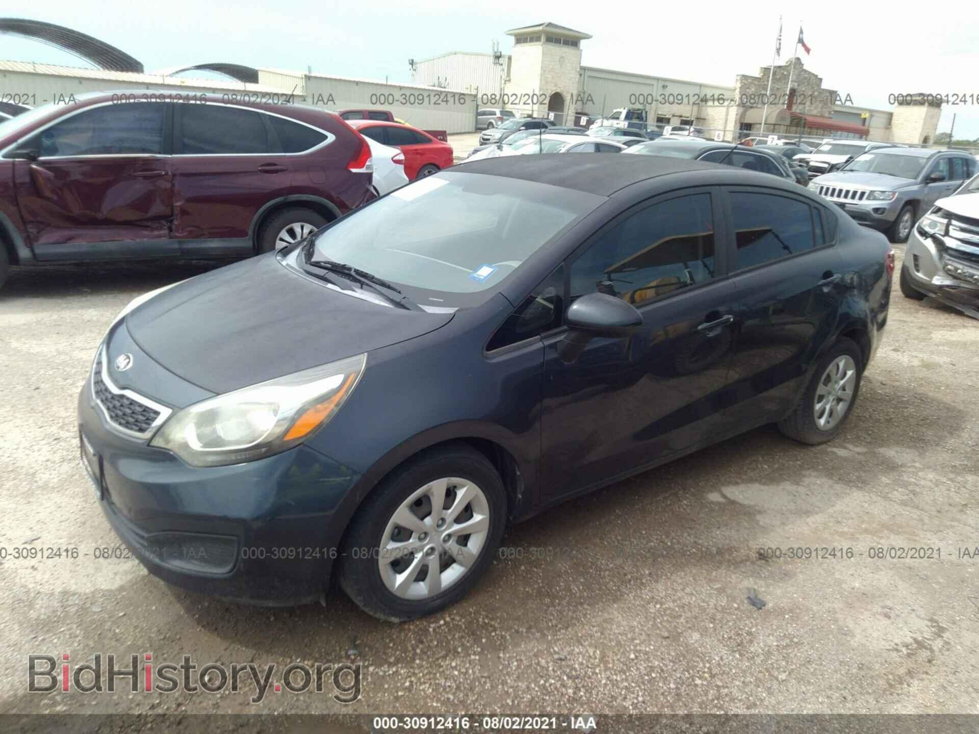 2014 KIA RIO - VIN: KNADN4A39E6350800 - Фото 2