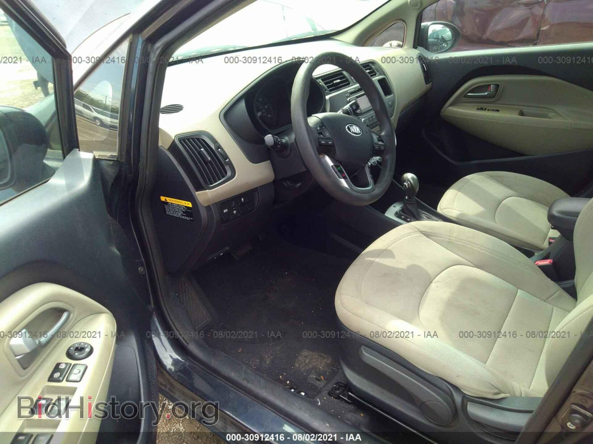 2014 KIA RIO - VIN: KNADN4A39E6350800 - Фото 5