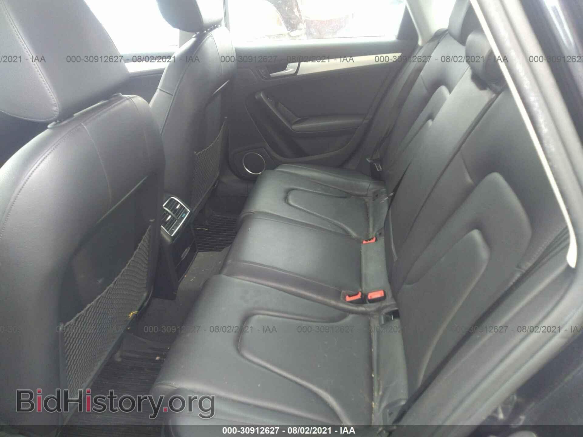 2012 AUDI A4 - VIN: WAUFFAFL5CA116712 - Фото 8