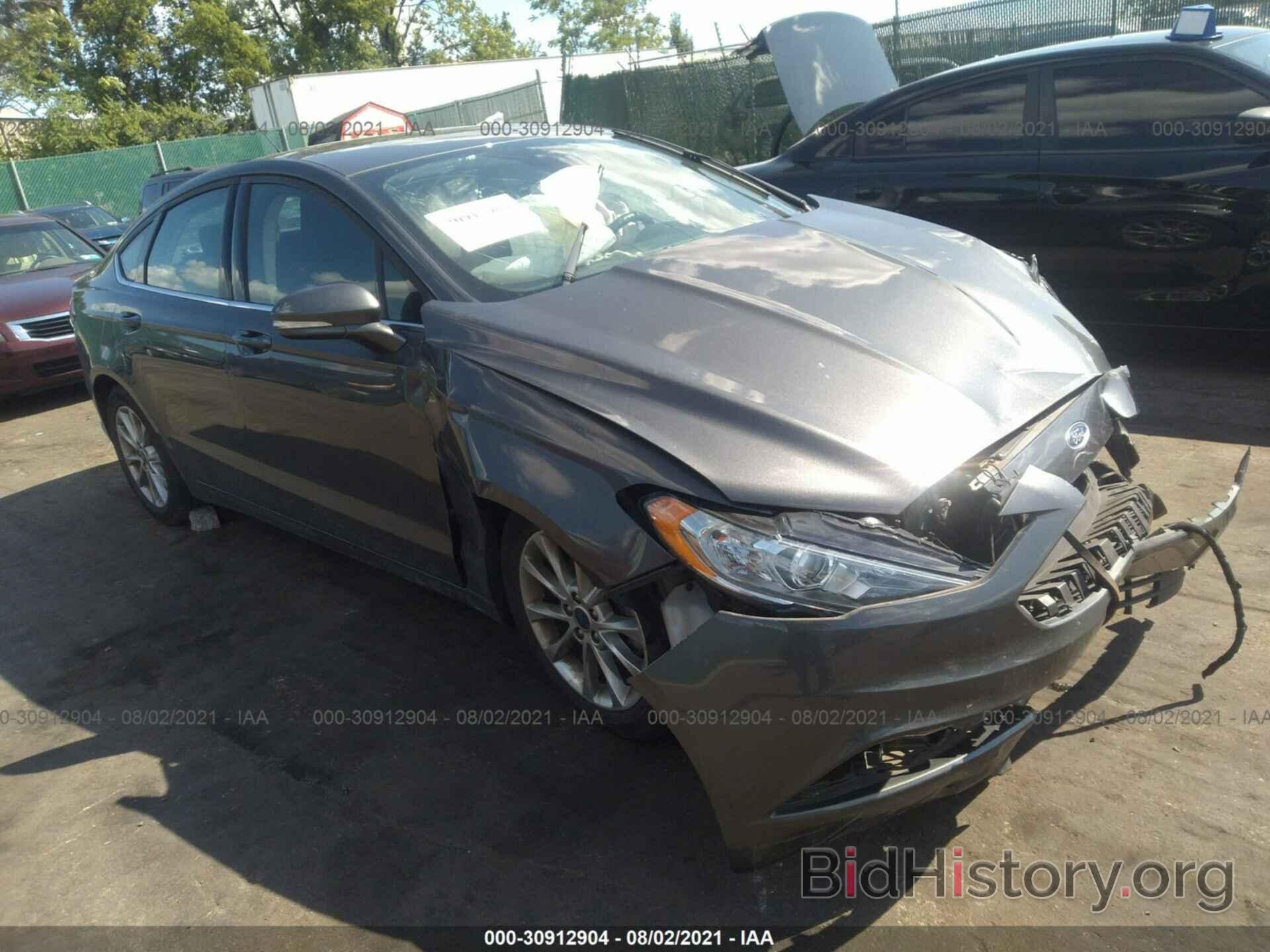 Photo 3FA6P0H77HR151152 - FORD FUSION 2017