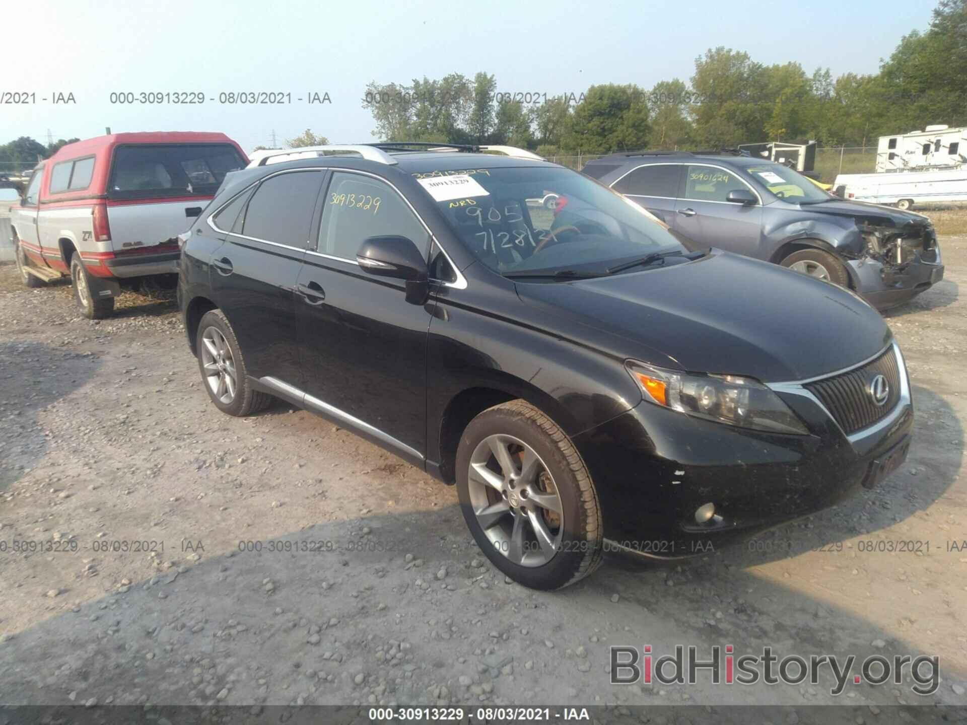 Photo 2T2BK1BA6CC150022 - LEXUS RX 350 2012