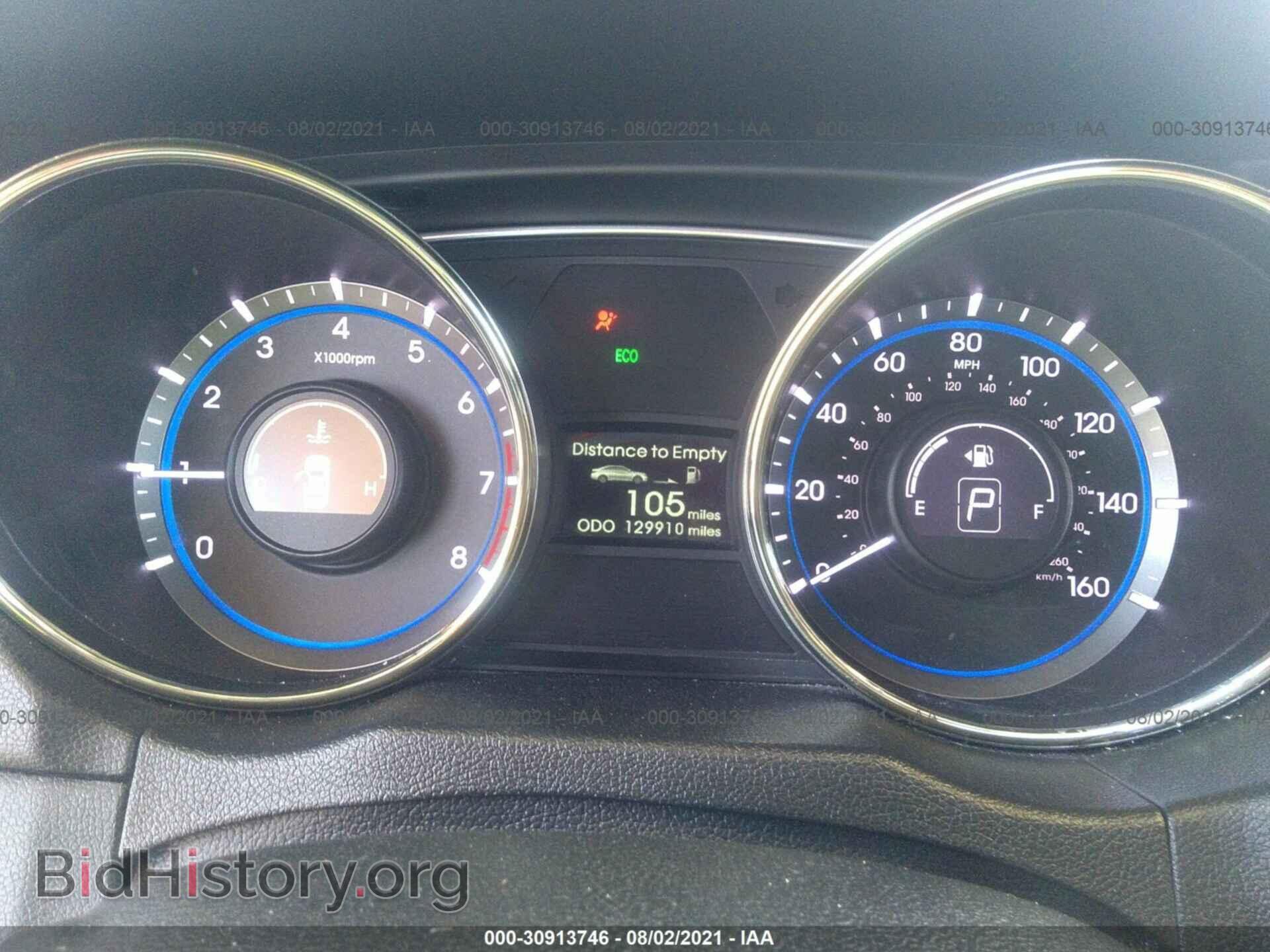 2012 HYUNDAI SONATA - VIN: 5NPEC4AB0CH395986 - Фото 7