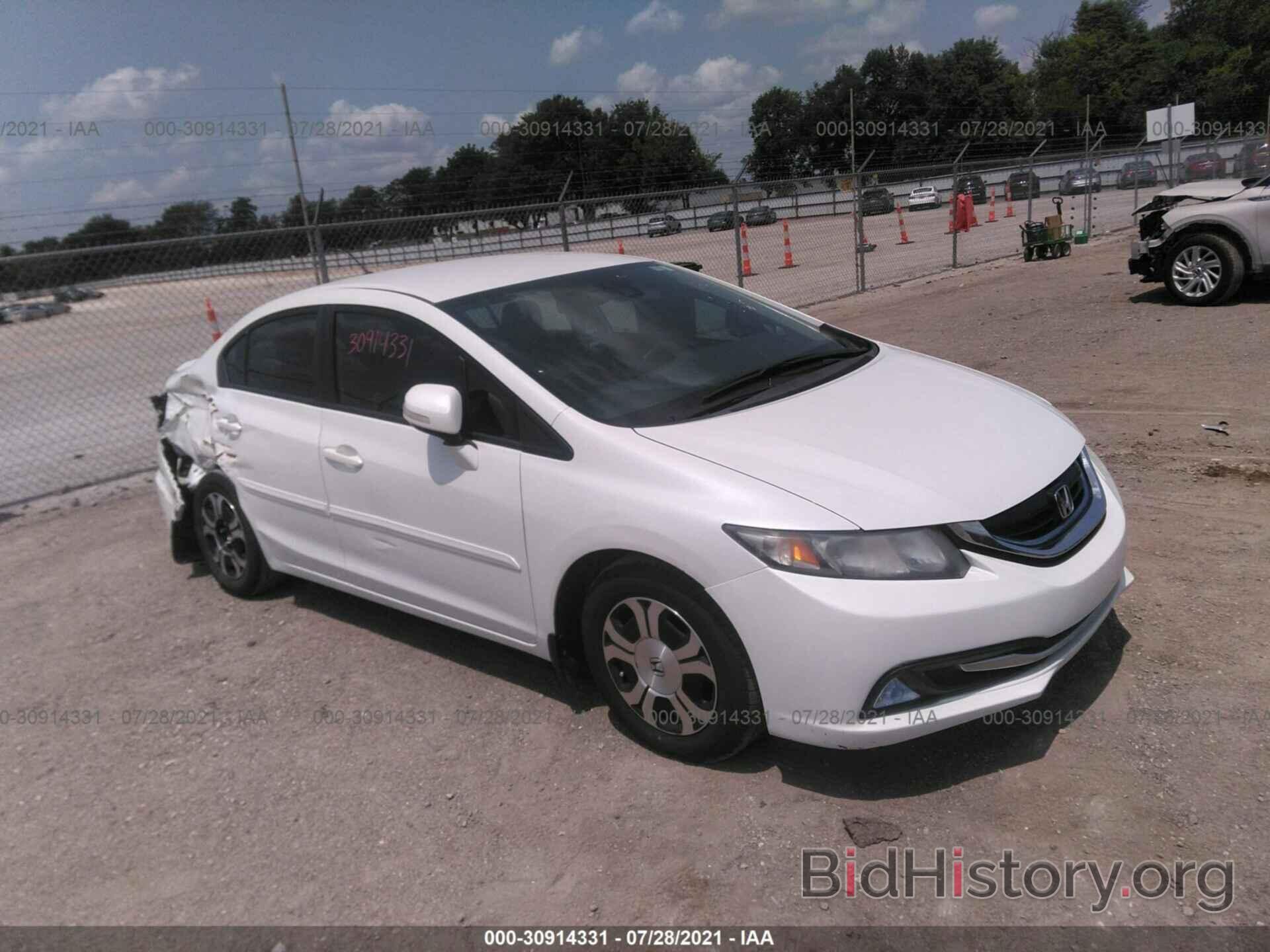 Photo 19XFB4F38DE001763 - HONDA CIVIC HYBRID 2013