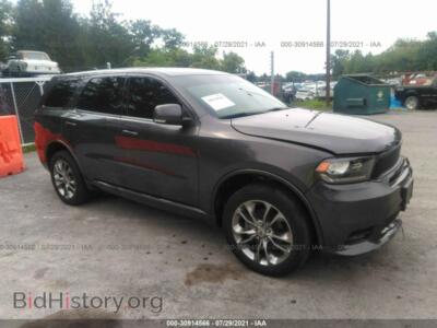 2019 Dodge DURANGO GT Plus, gray — VIN 1C4RDJDG0KC770659, IAAI