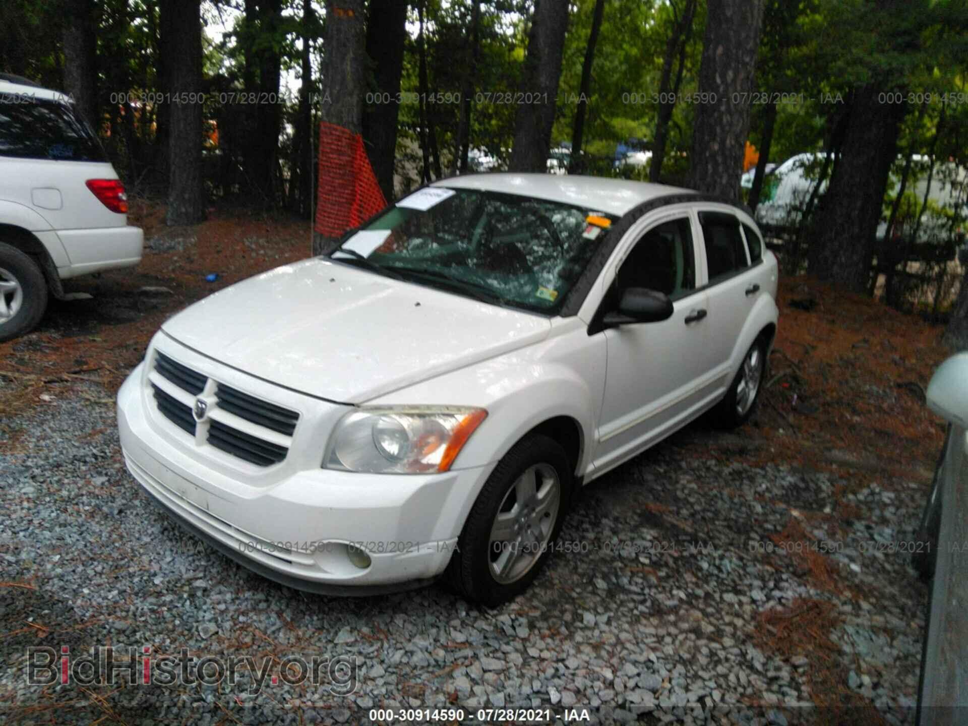 2007 DODGE CALIBER - VIN: 1B3HB48B57D305640 - Фото 2