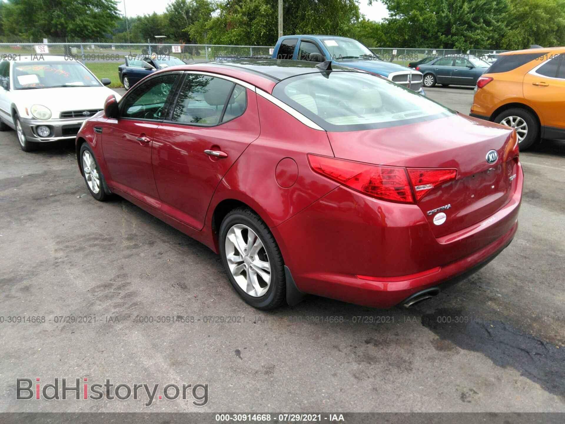 2013 KIA OPTIMA - VIN: 5XXGN4A76DG167471 - Фото 3