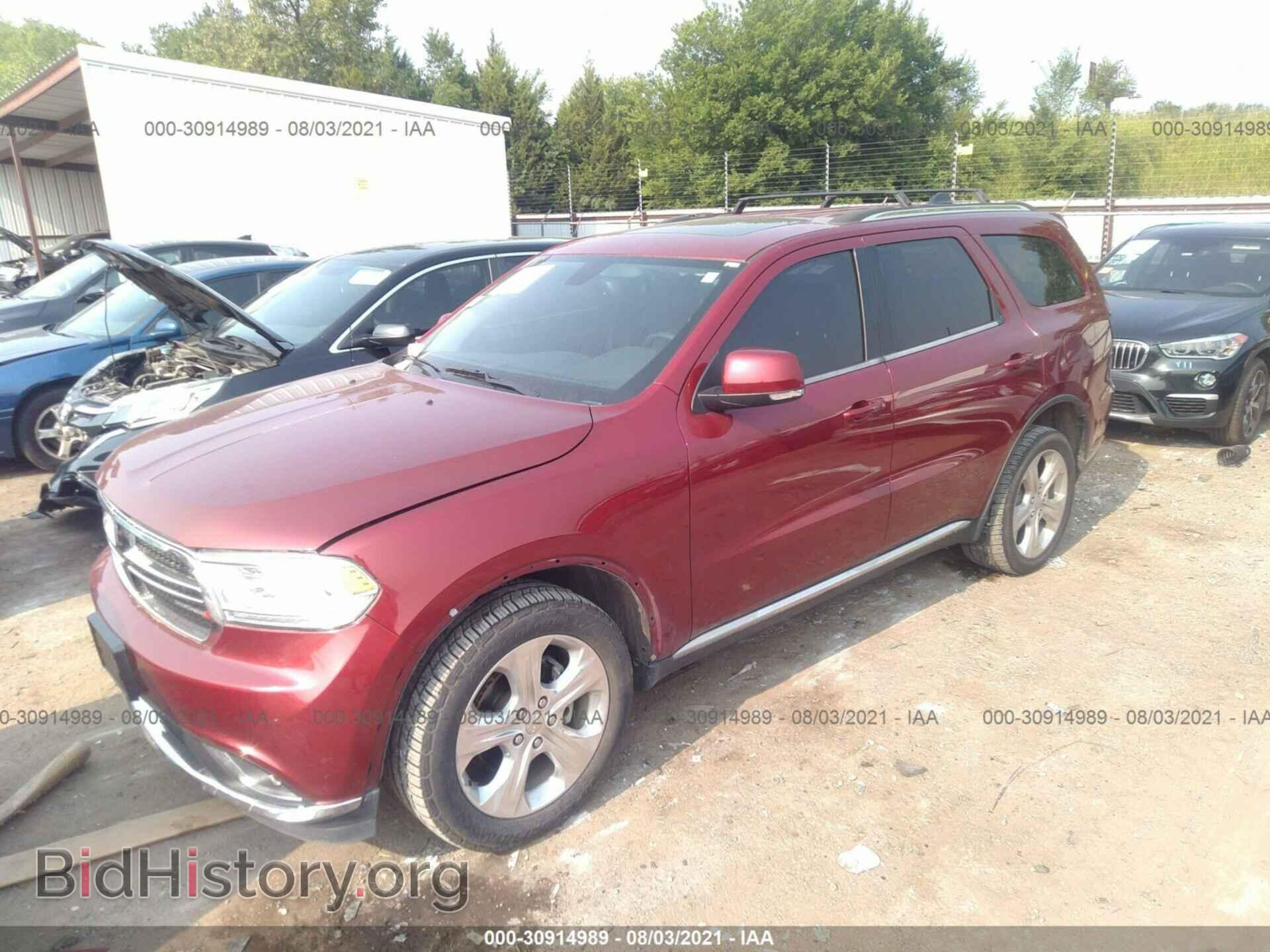 2015 DODGE DURANGO - VIN: 1C4RDJDG5FC695933 - Фото 2
