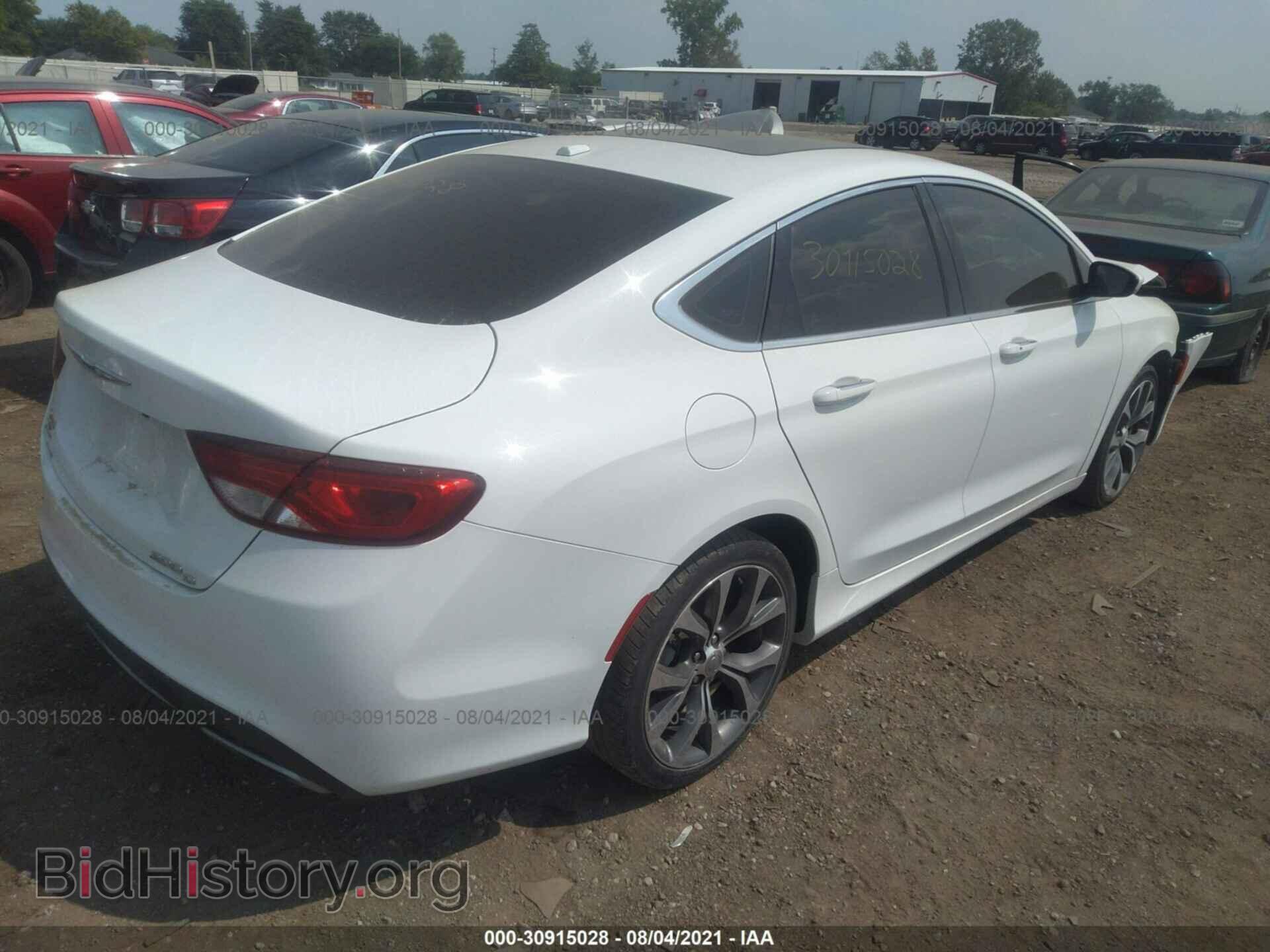 2016 CHRYSLER 200 - VIN: 1C3CCCCG6GN187387 - Фото 4