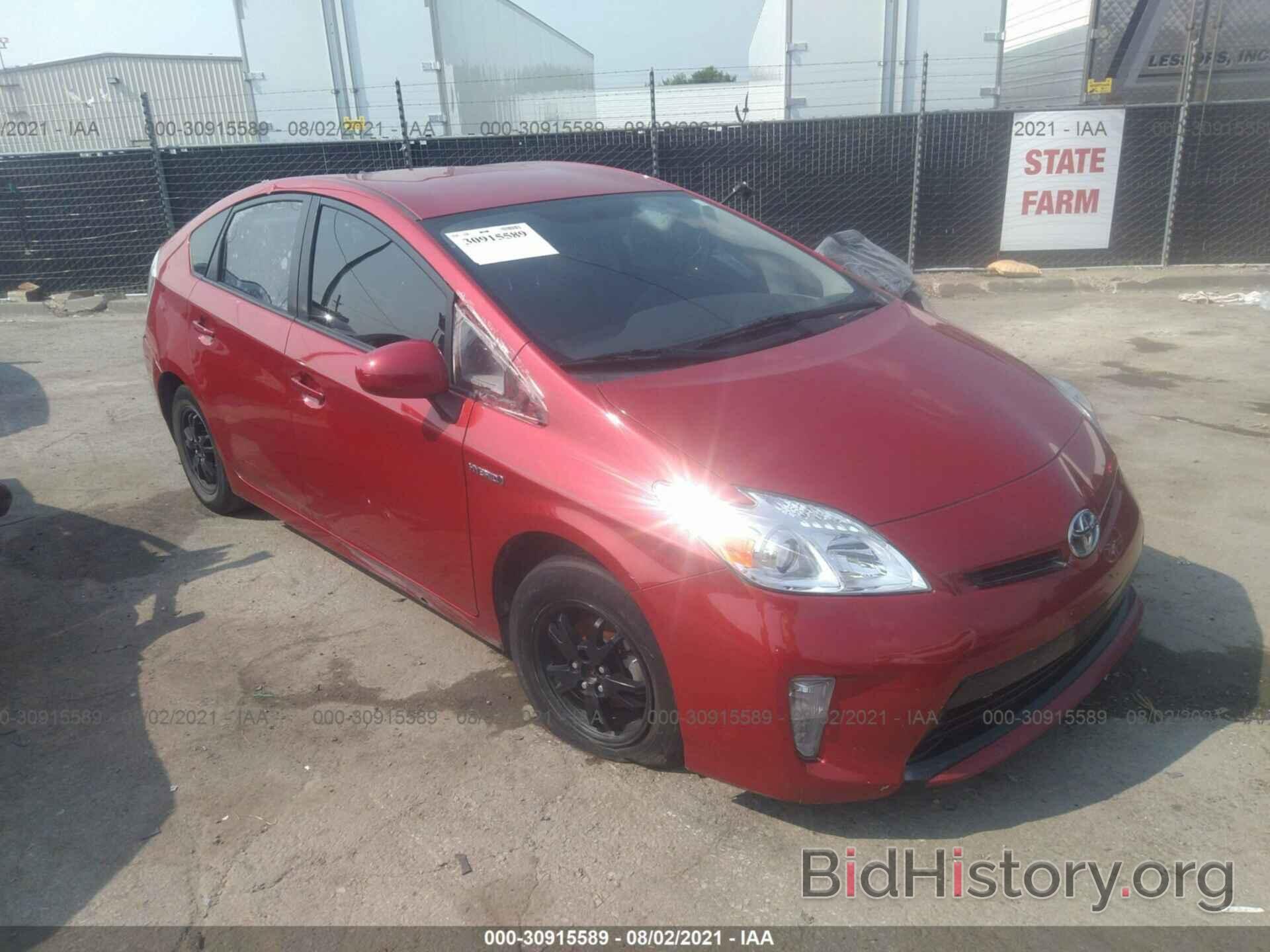 Photo JTDKN3DU6F0434618 - TOYOTA PRIUS 2015