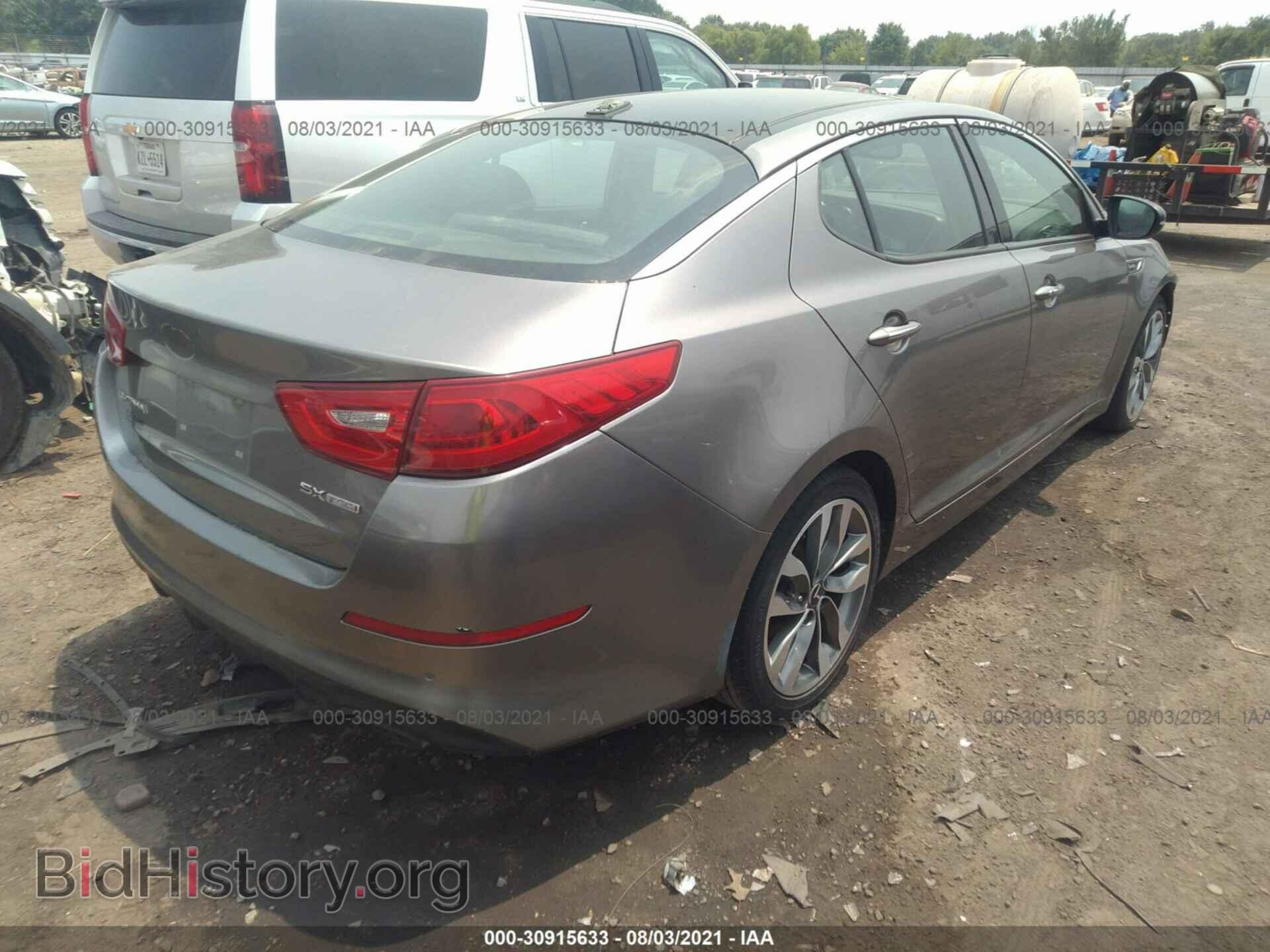 2014 KIA OPTIMA - VIN: 5XXGR4A69EG266721 - Фото 4
