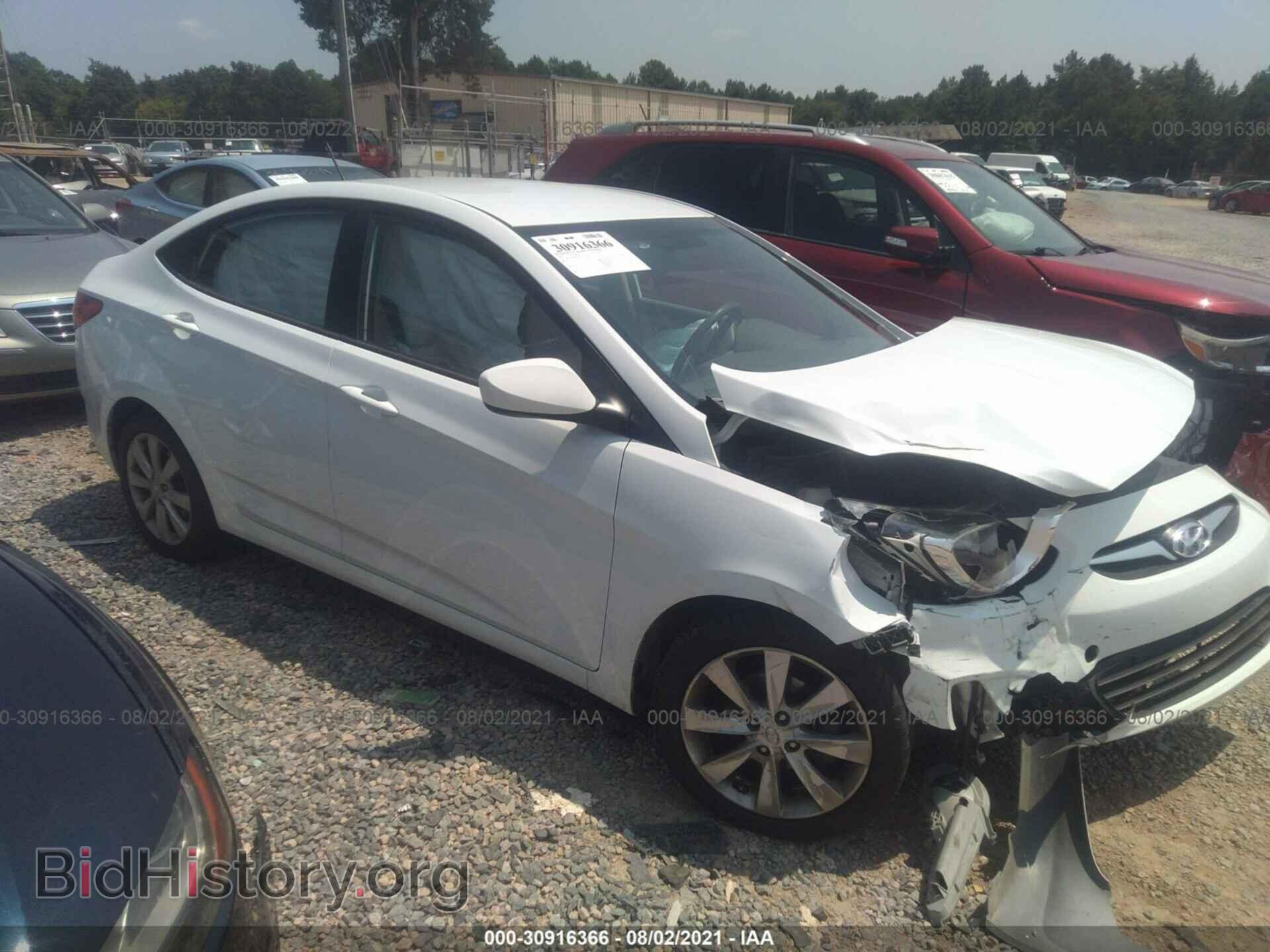 Photo KMHCU4AE6DU316032 - HYUNDAI ACCENT 2013