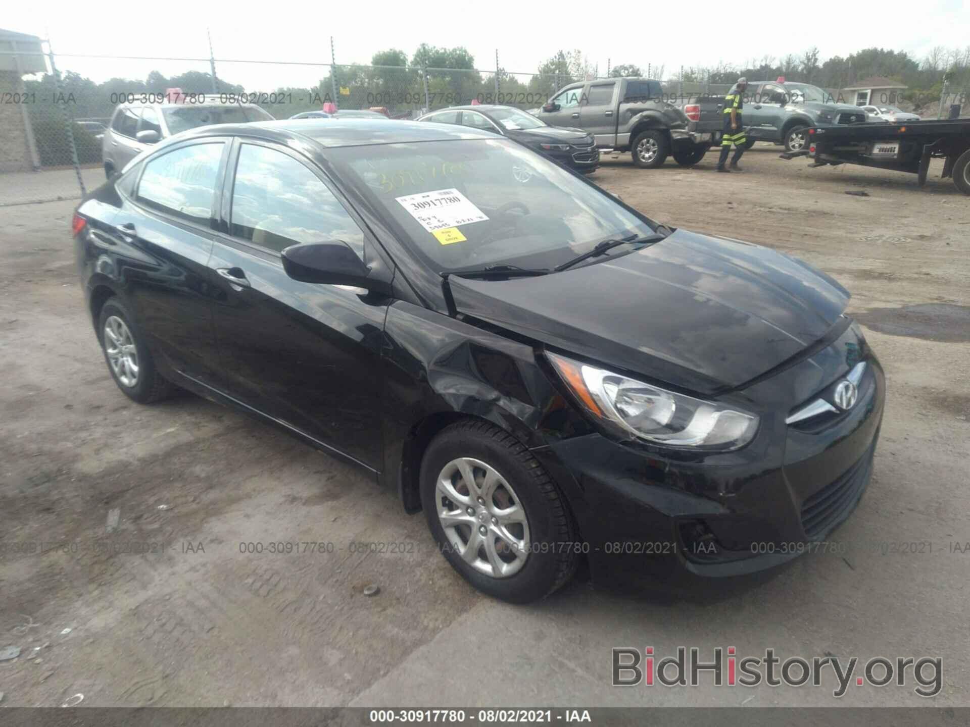 Photo KMHCT4AE7CU262712 - HYUNDAI ACCENT 2012