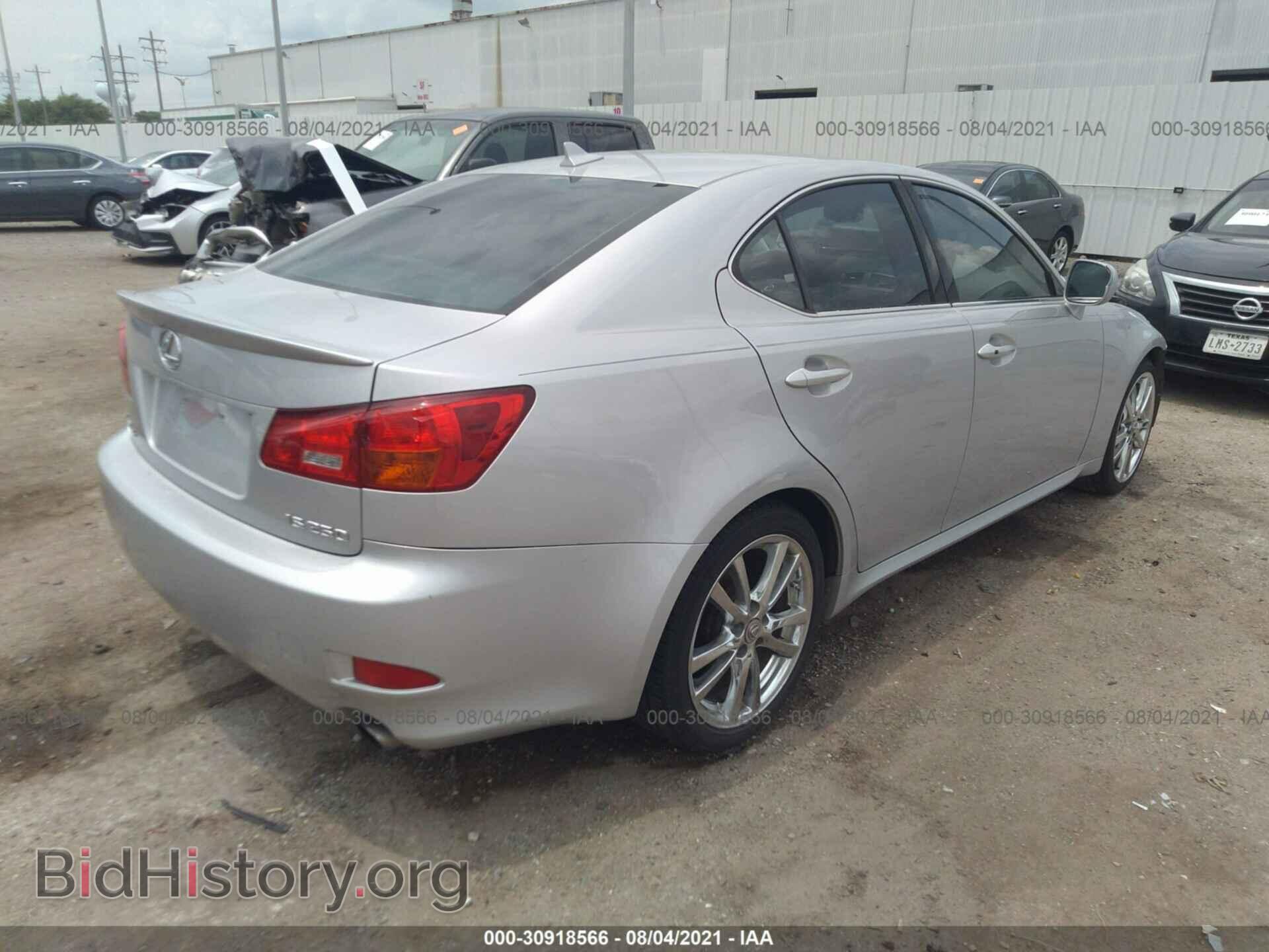 2007 LEXUS IS 250 - VIN: JTHBK262072053561 - Фото 4
