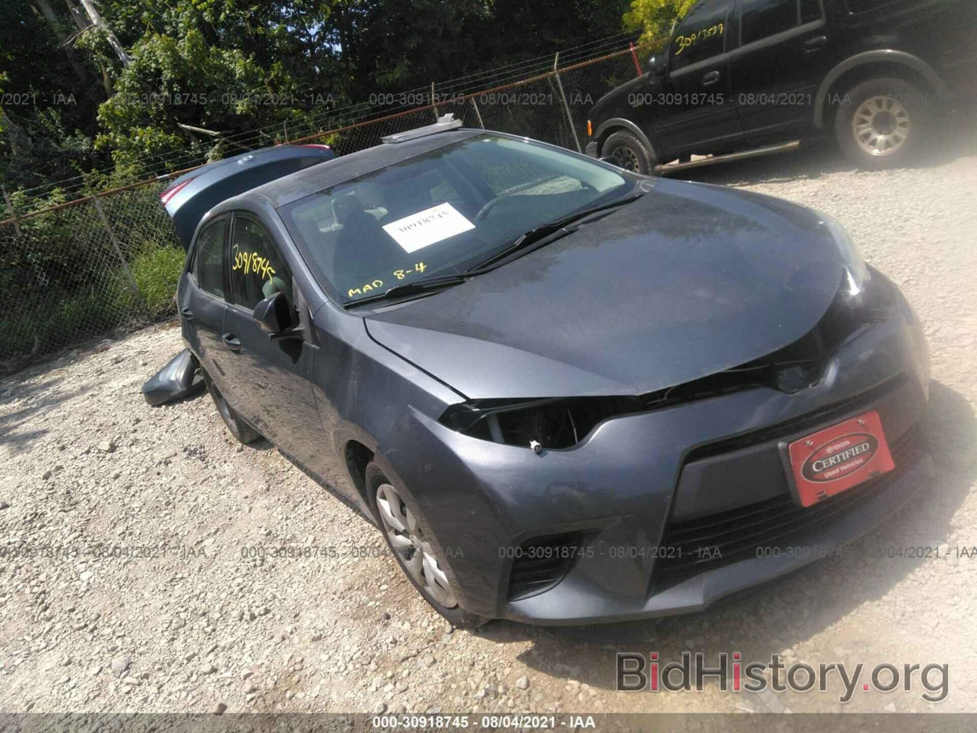 Photo 2T1BURHE7EC115774 - TOYOTA COROLLA 2014