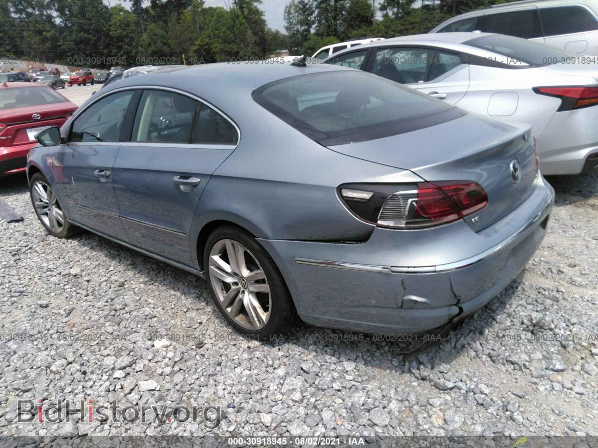 2013 VOLKSWAGEN CC - VIN: WVWRN7AN7DE506767 - Фото 3