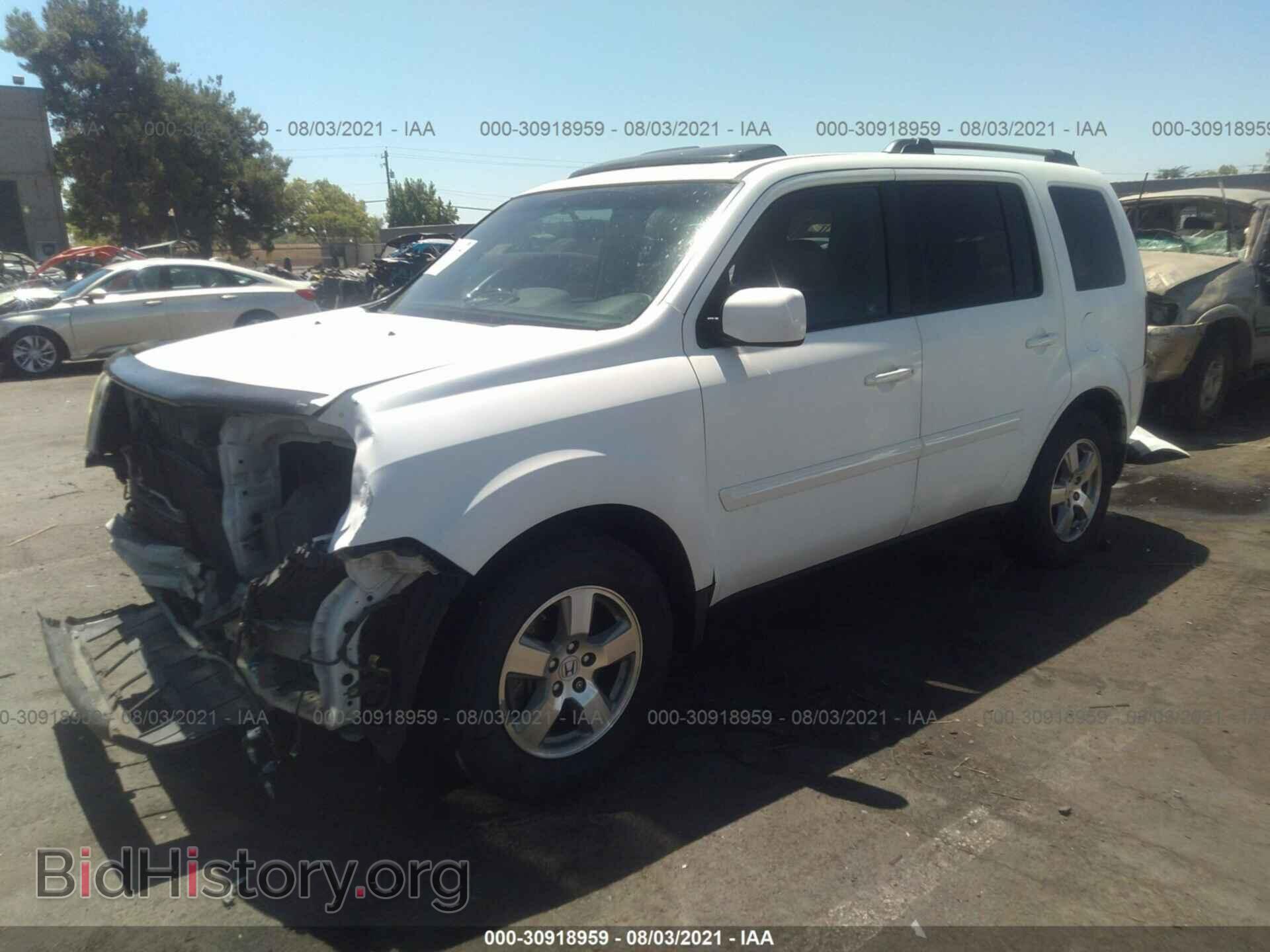 2011 HONDA PILOT - VIN: 5FNYF3H76BB005258 - Фото 2