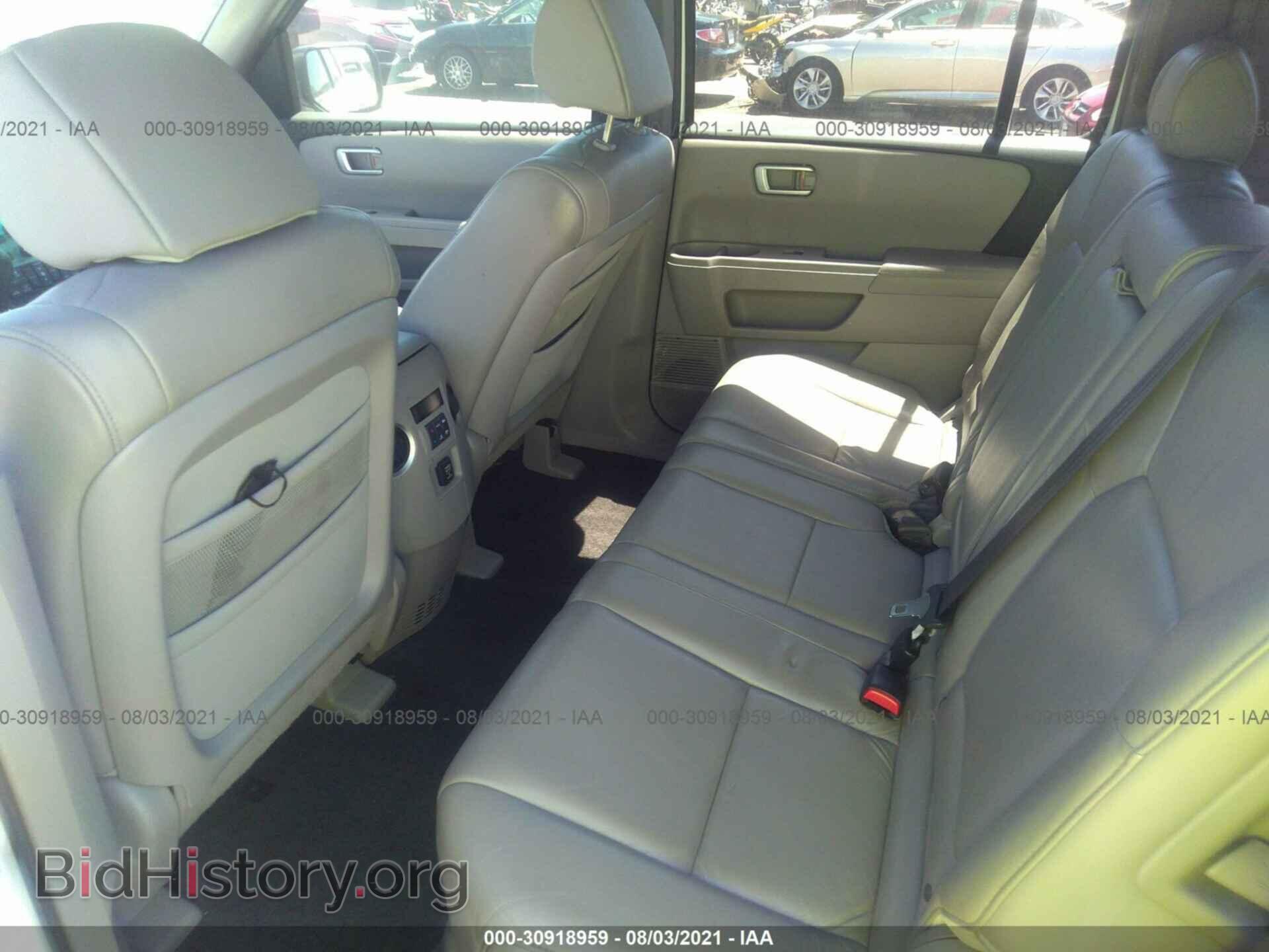 2011 HONDA PILOT - VIN: 5FNYF3H76BB005258 - Фото 8