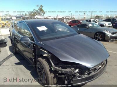 2018 Tesla MODEL X 75d, черный — VIN 5YJXCDE29JF092140, IAAI