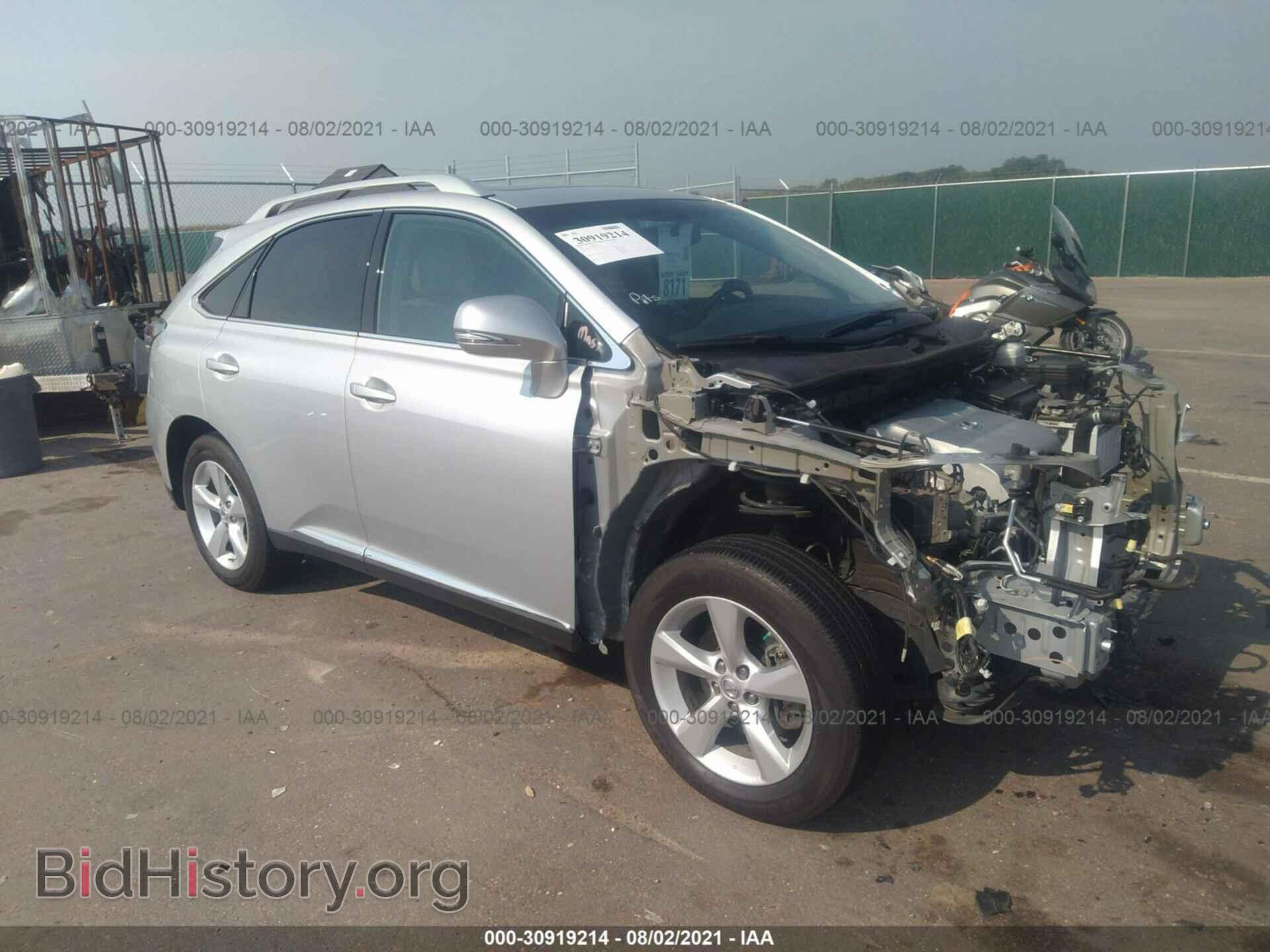 Фотография 2T2BK1BA0FC255580 - LEXUS RX 350 2015