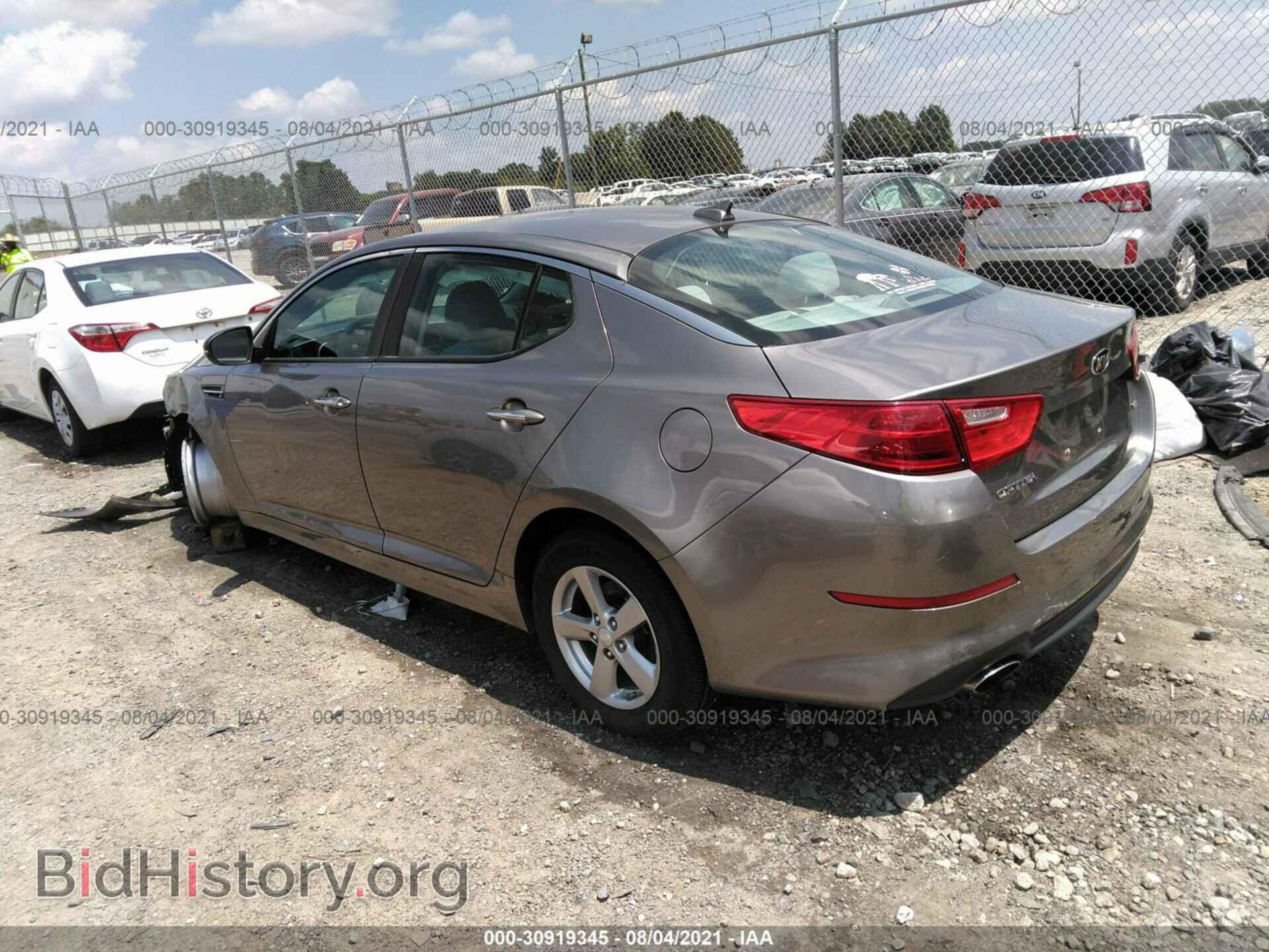 2015 KIA OPTIMA - VIN: 5XXGM4A78FG397003 - Фото 3
